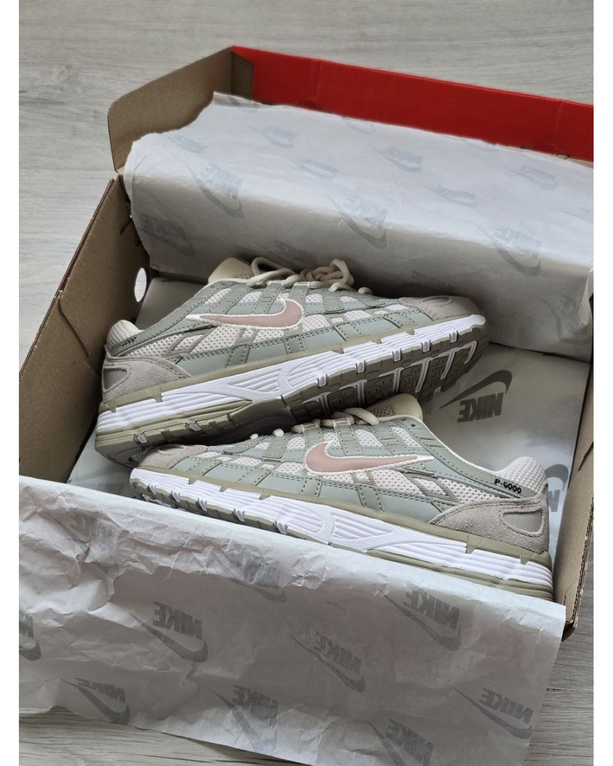 Nike P-6000 Beige / Grey / Green tone Nike P-6000 Beige / Grey / Green tone