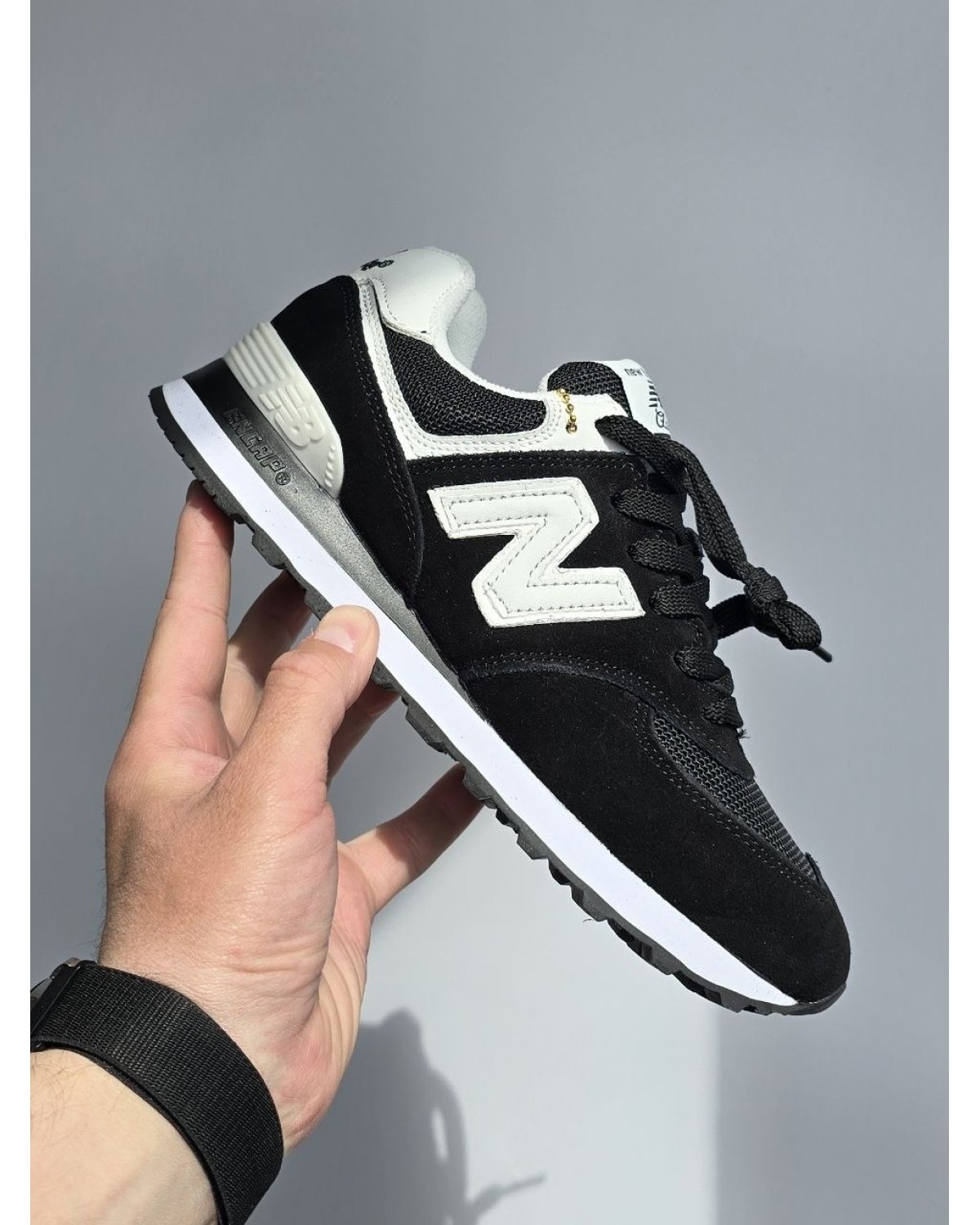 New Balance 574 Black / White