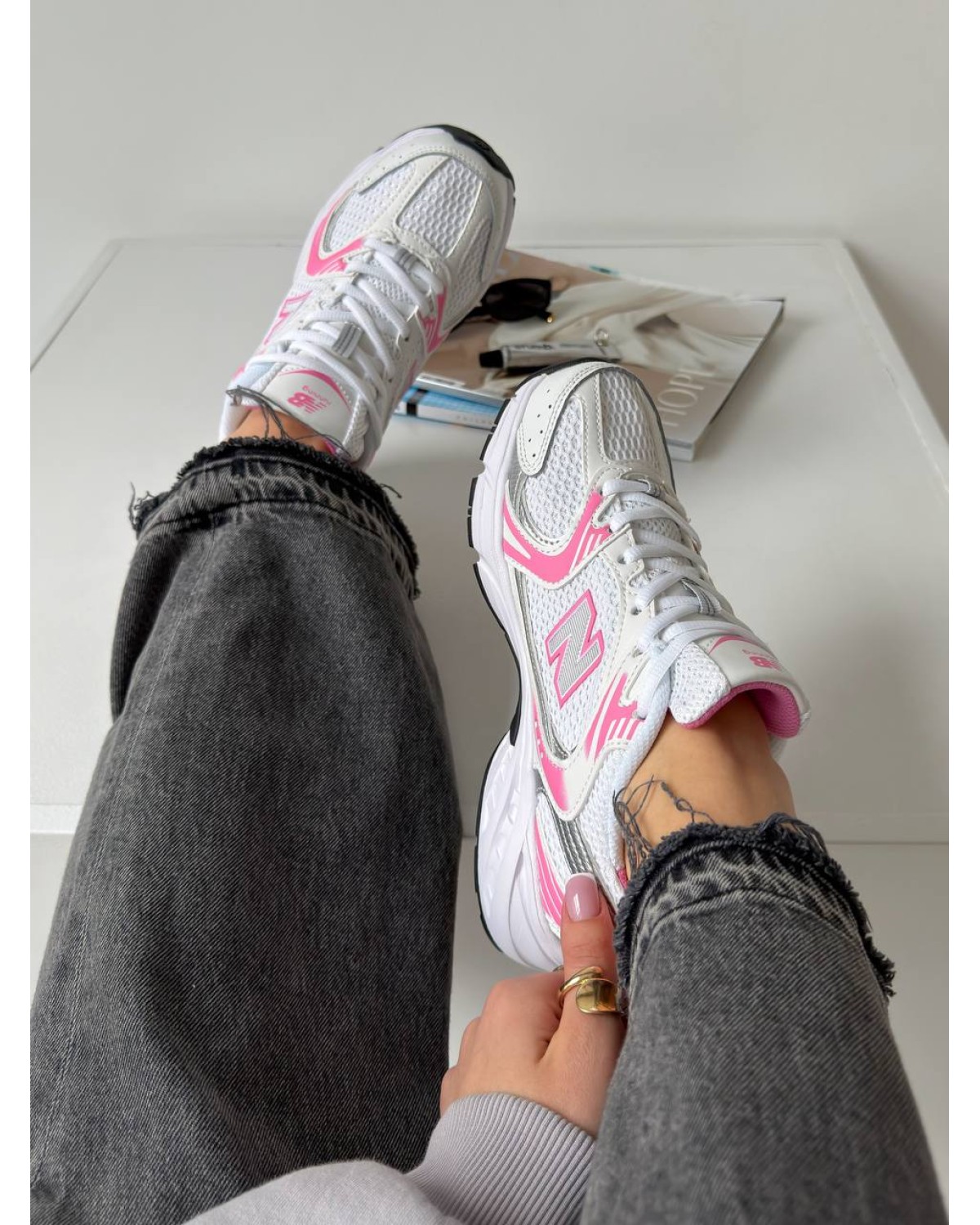 Nike 530 White/Pink Nike 530 White/Pink