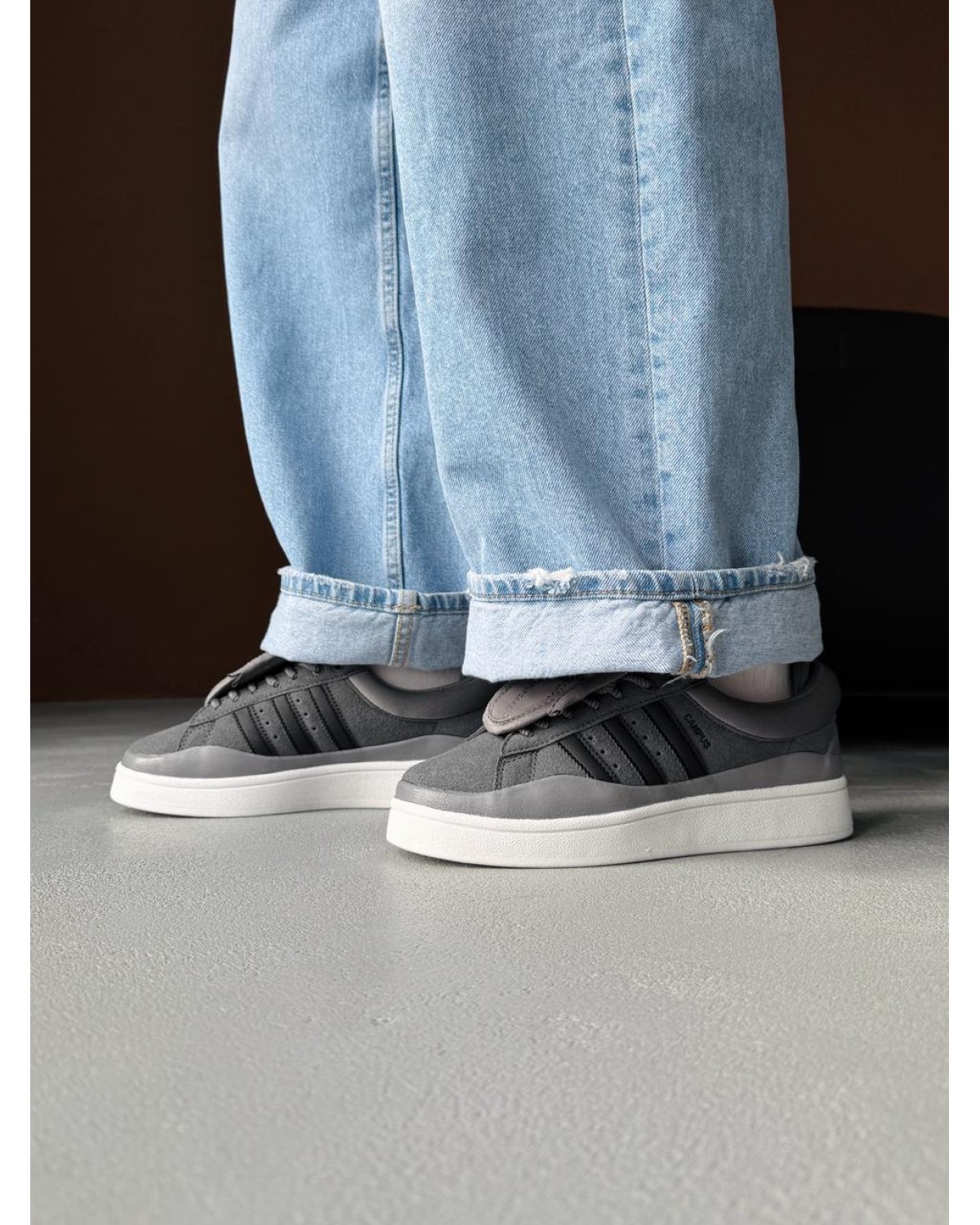 Adidas Campus x Bad Bunny Grey