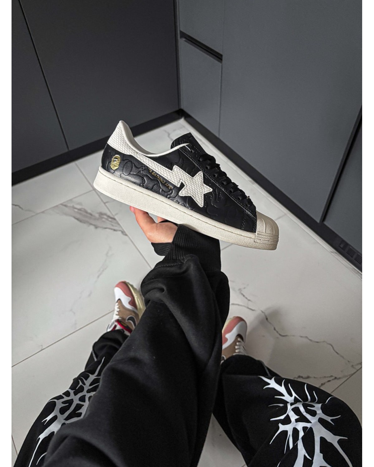 Adidas Superstar x Bape Glow