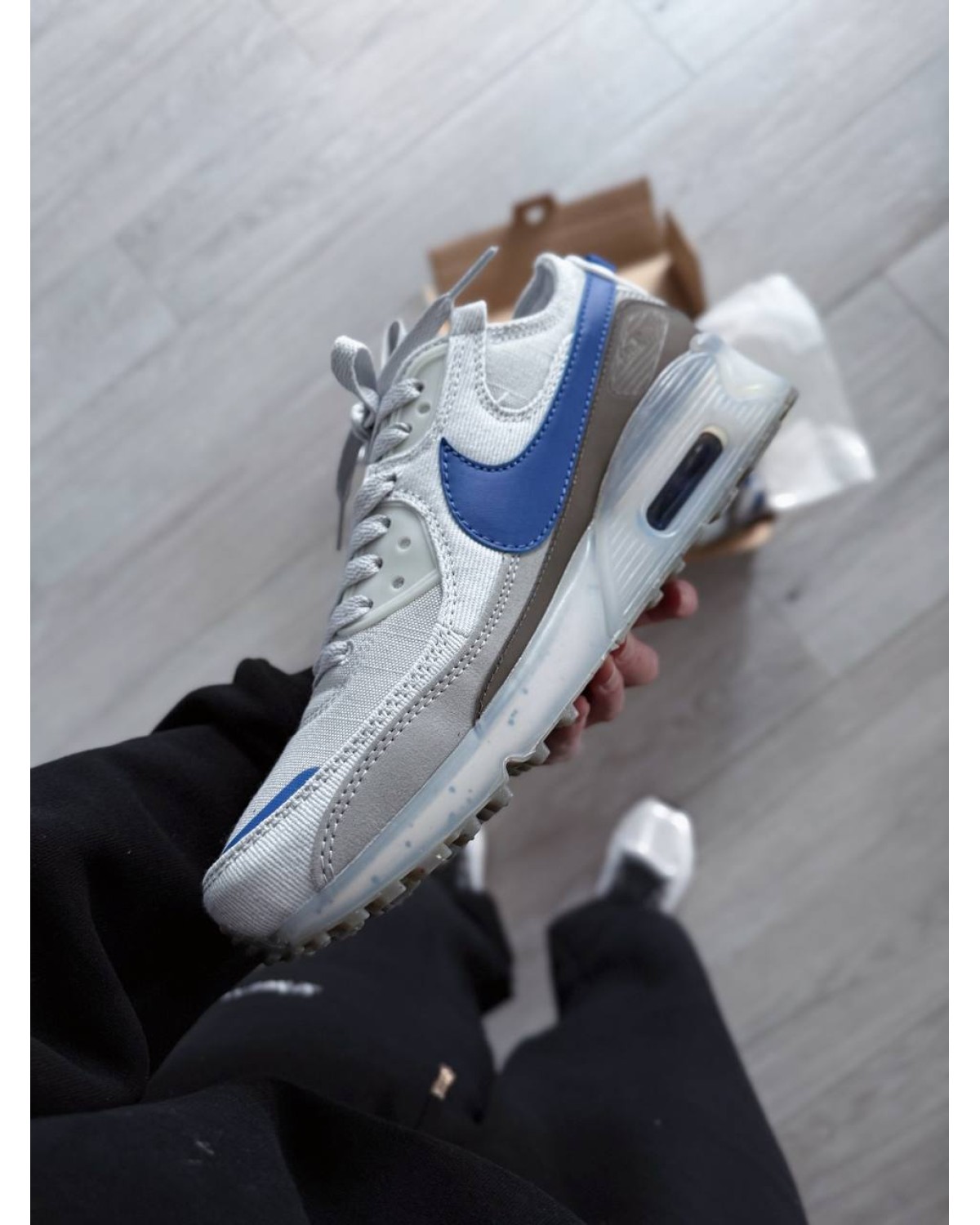 Nike Air Max Terrascape 90 'Pure Platinum Hyper Royal' Nike Air Max Terrascape 90 'Pure Platinum Hyper Royal'