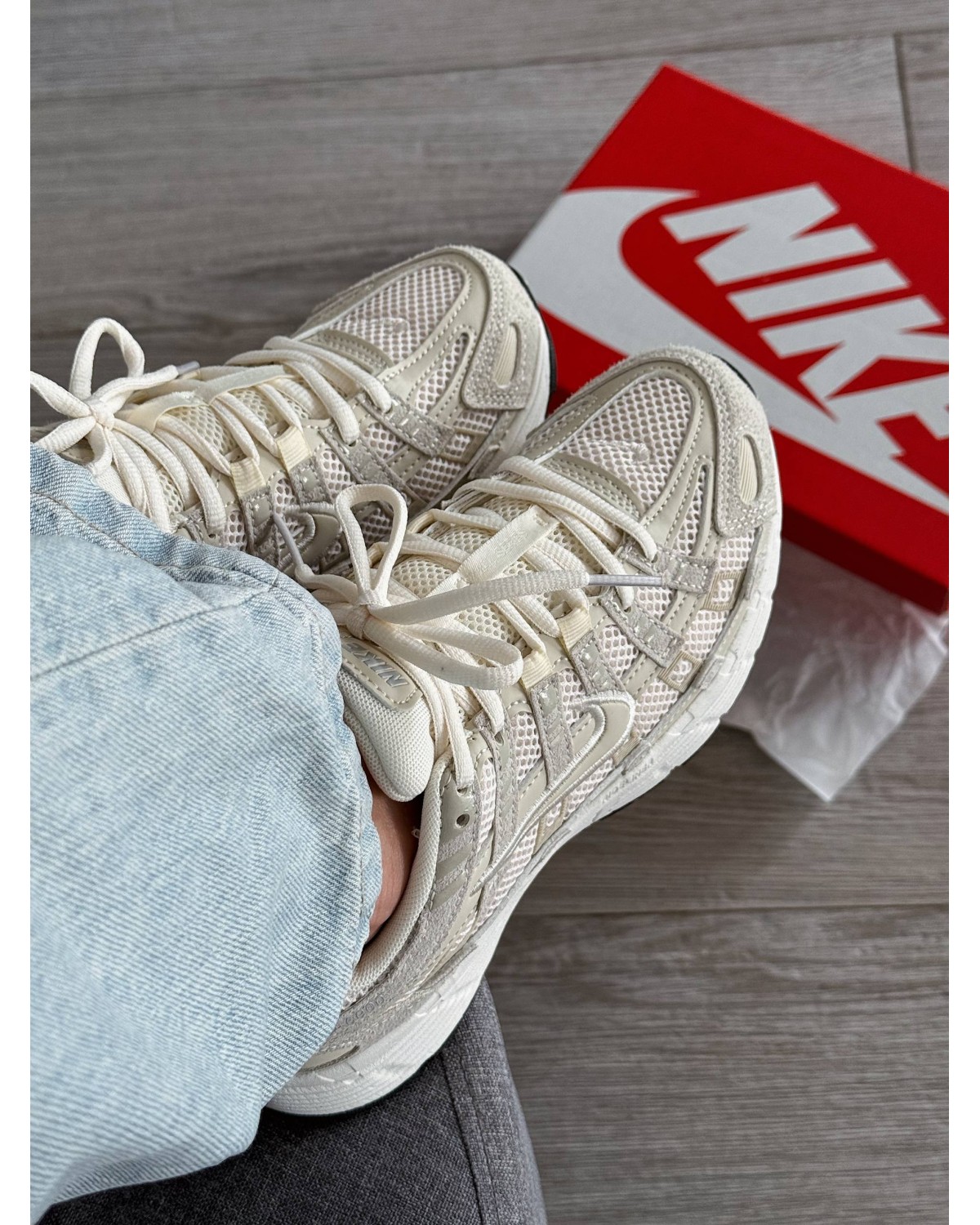 Nike P-6000 White Light Bone Nike P-6000 White Light Bone