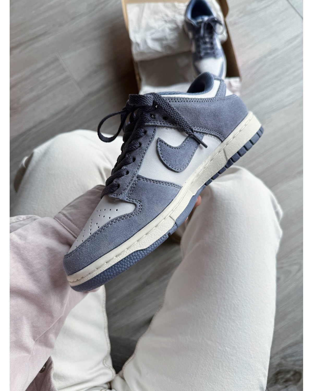 Nike Dunk Low Mini Swoosh Sail World Indigo Nike Dunk Low Mini Swoosh Sail World Indigo