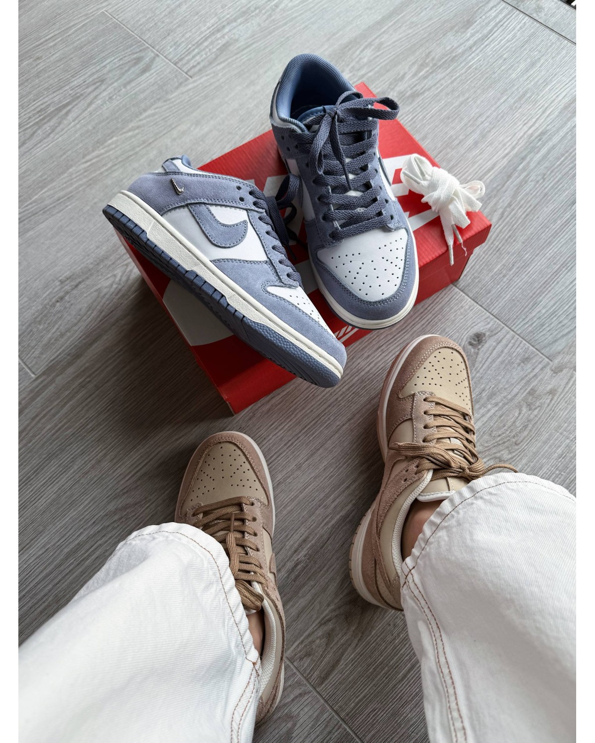 Nike Dunk Low Mini Swoosh Sail World Indigo Nike Dunk Low Mini Swoosh Sail World Indigo