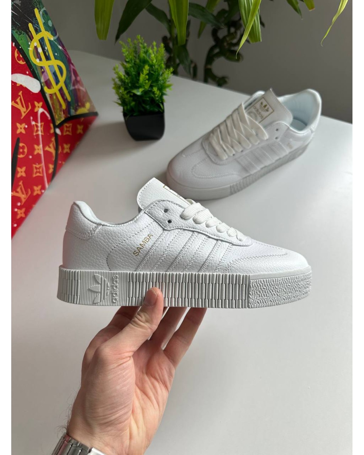 Adidas Samba White