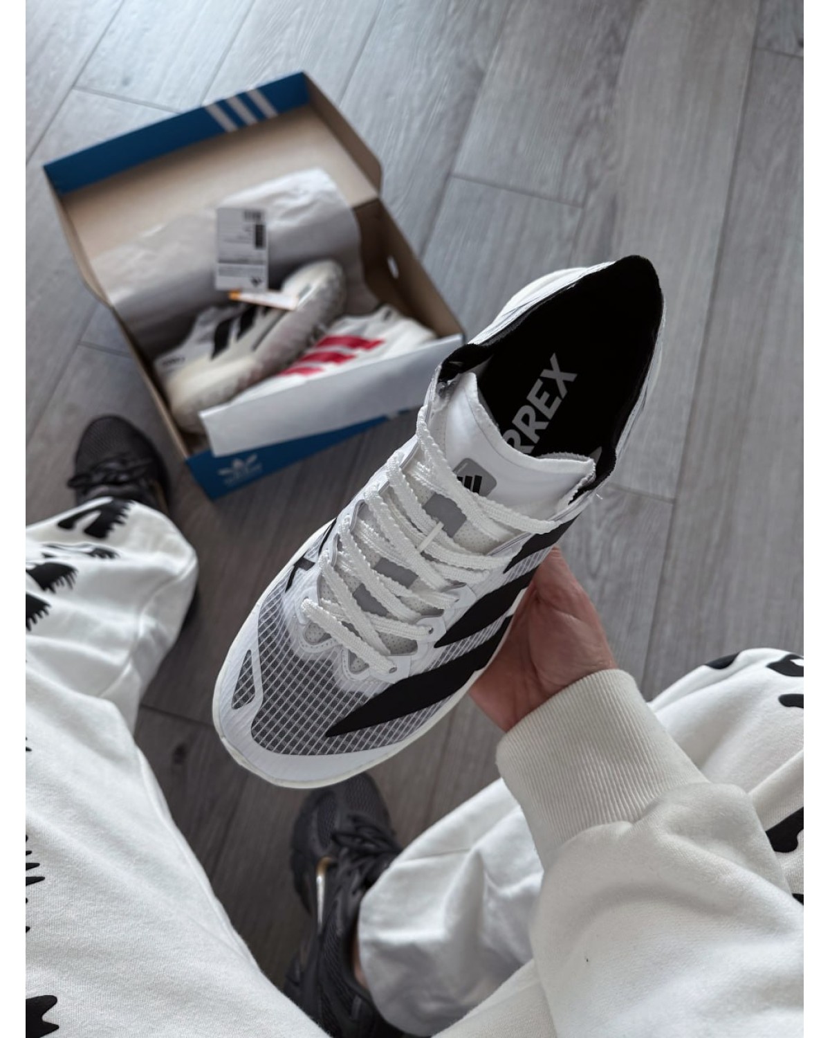 Adidas Terrex Adizero Ultra 2 White/Black Adidas Terrex Adizero Ultra 2 White/Black