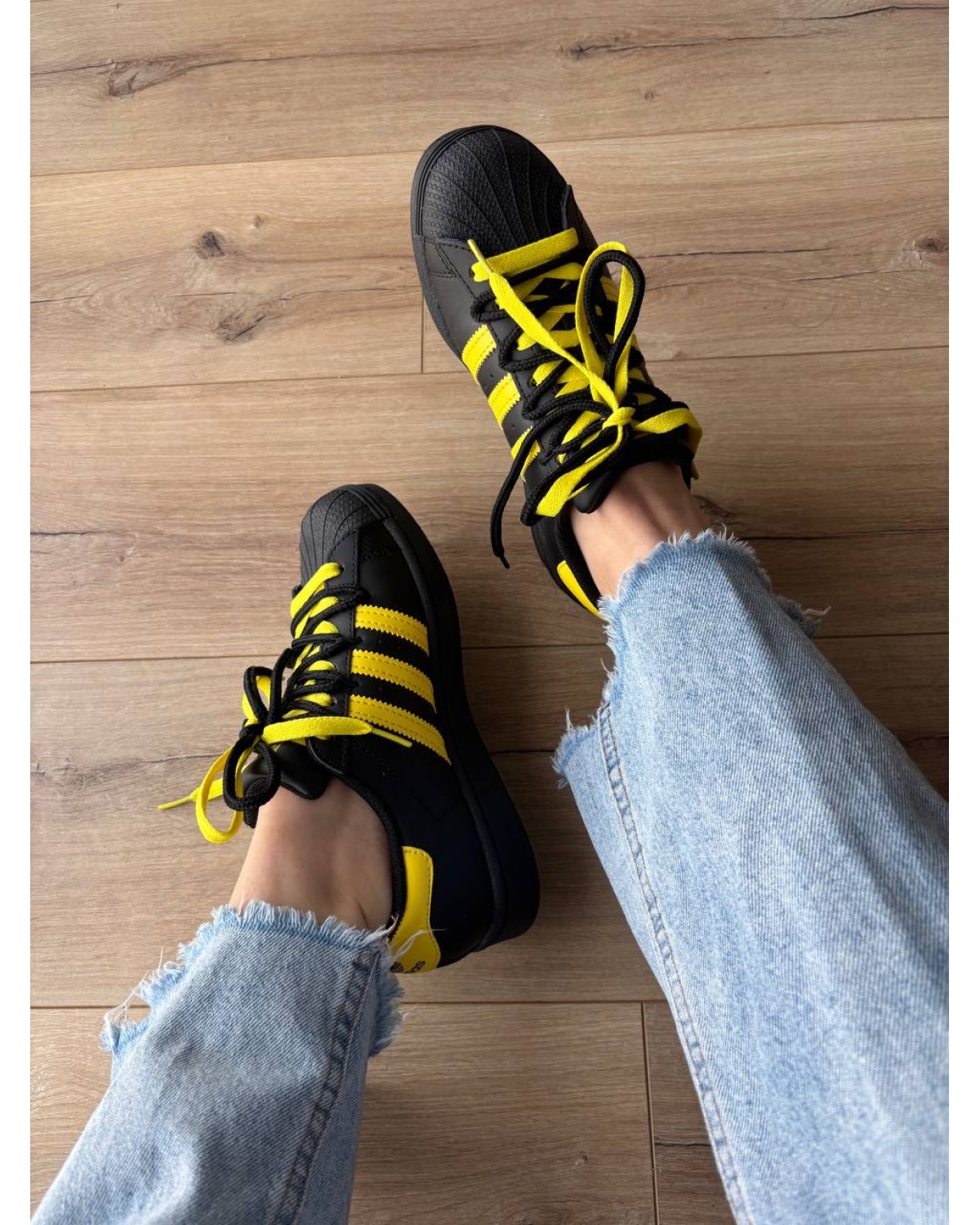 Adidas Superstar Pokemon Black Yellow Custom Adidas Superstar Pokemon Black Yellow Custom