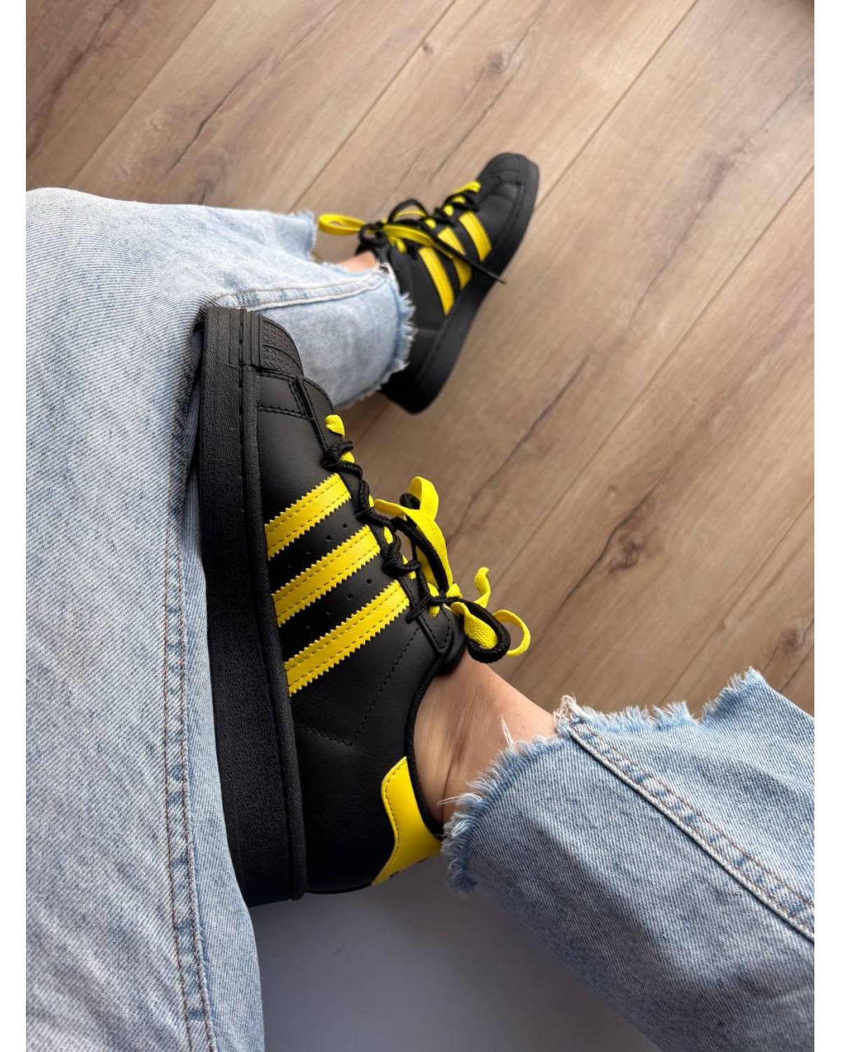 Adidas Superstar Pokemon Black Yellow Custom Adidas Superstar Pokemon Black Yellow Custom