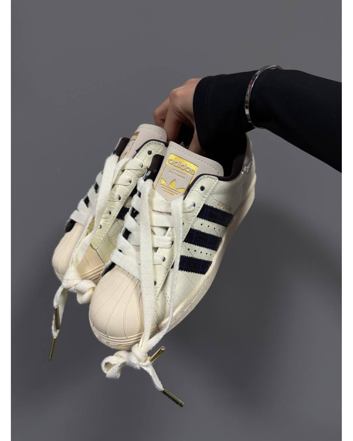 Adidas Superstar x Wales Bonner Wonder White Croc Adidas Superstar x Wales Bonner Wonder White Croc