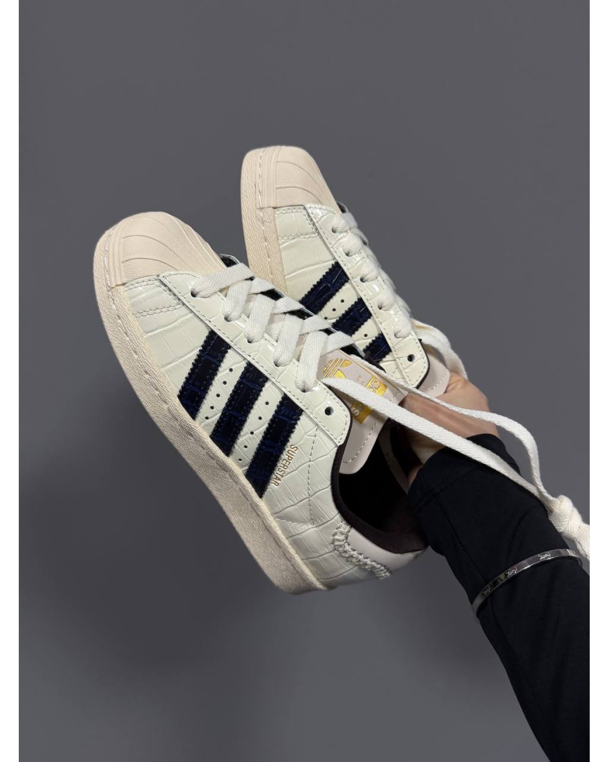 Adidas Superstar x Wales Bonner Wonder White Croc Adidas Superstar x Wales Bonner Wonder White Croc
