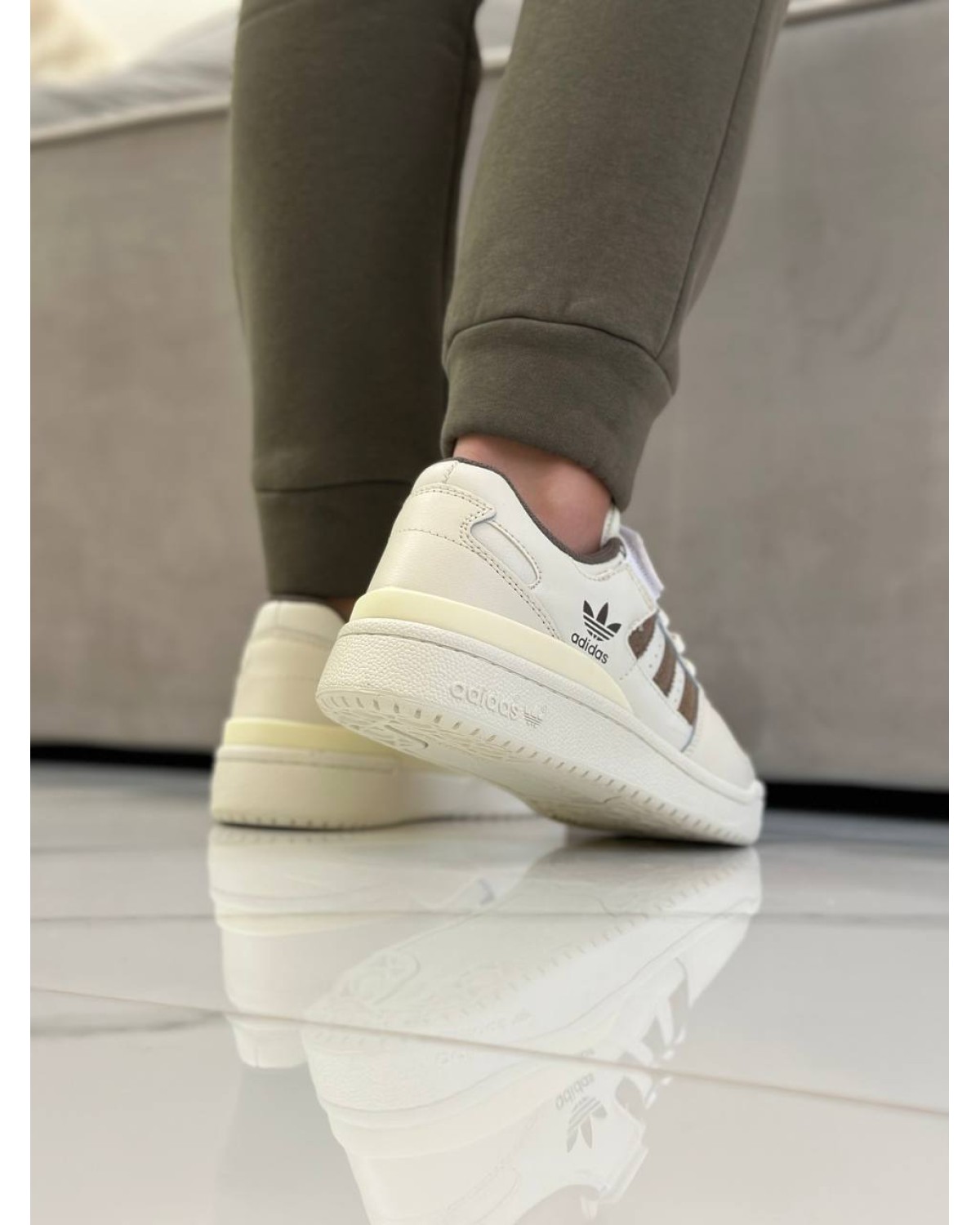 Adidas Forum Beige Brown Adidas Forum Beige Brown