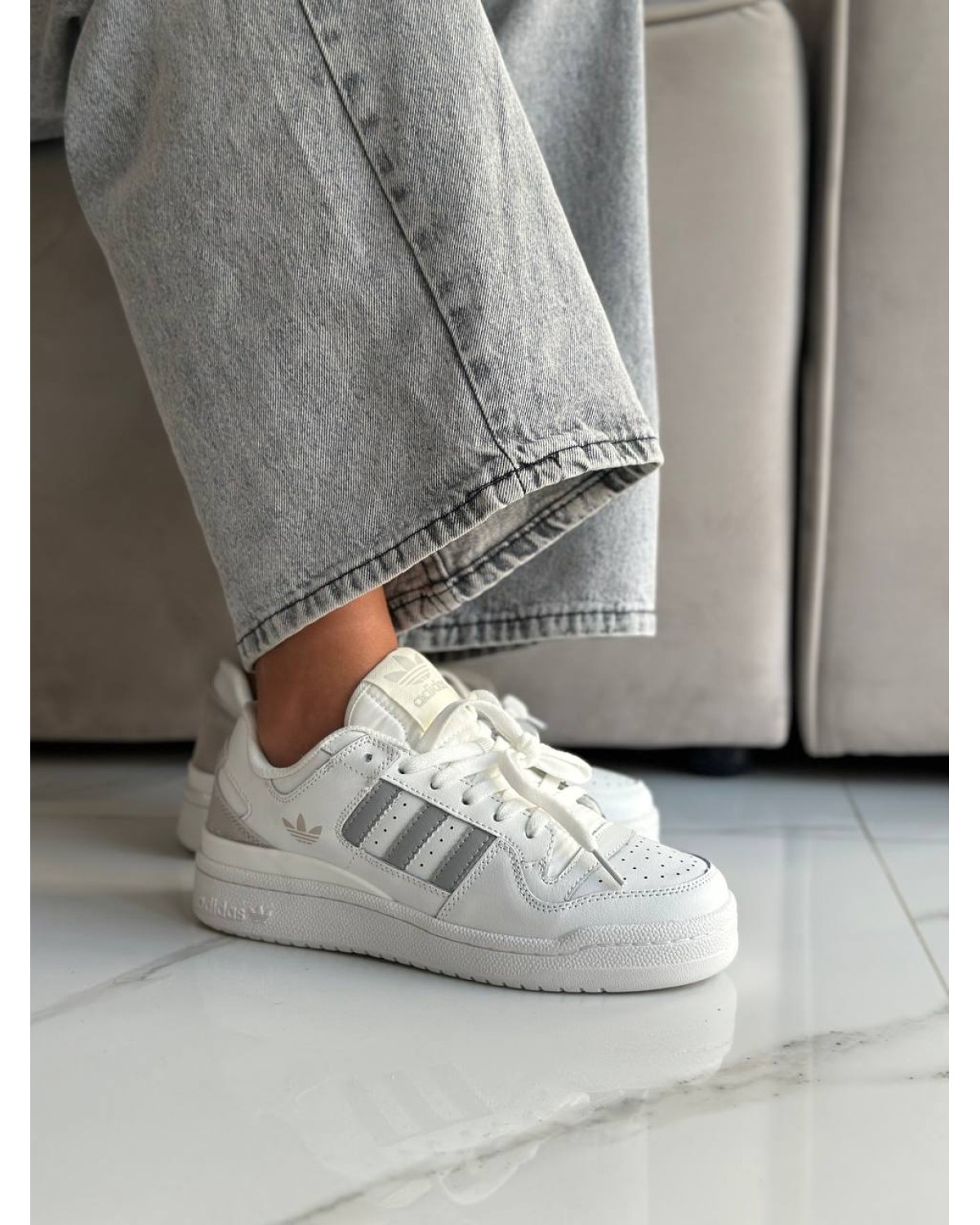 Adidas Forum 84 Low White Grey