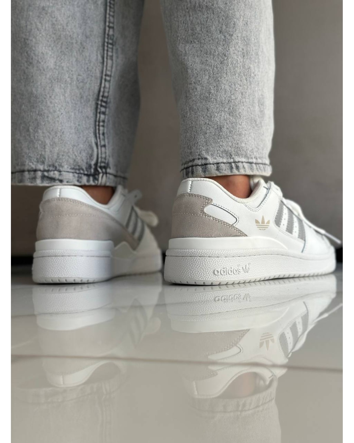 Adidas Forum 84 Low White Grey Adidas Forum 84 Low White Grey