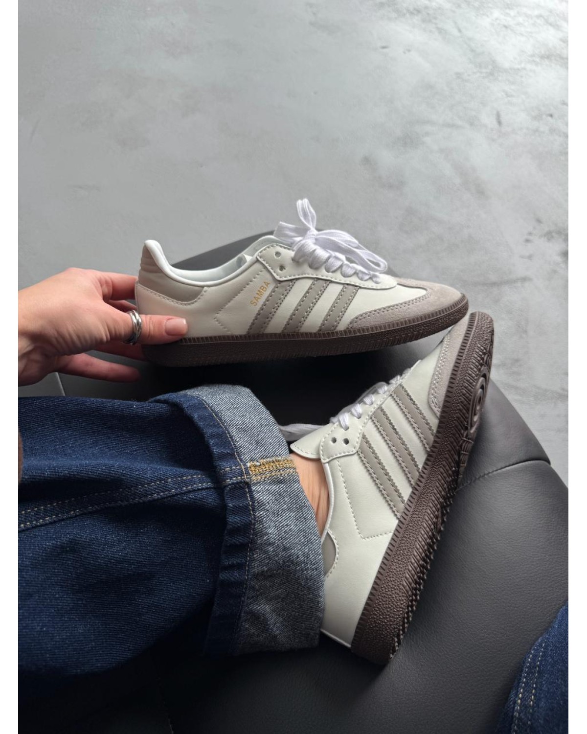 Adidas Samba OG White/Grey Adidas Samba OG White/Grey