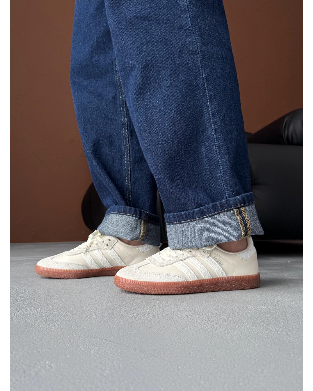 Adidas Samba OG x Naked Crystal White
