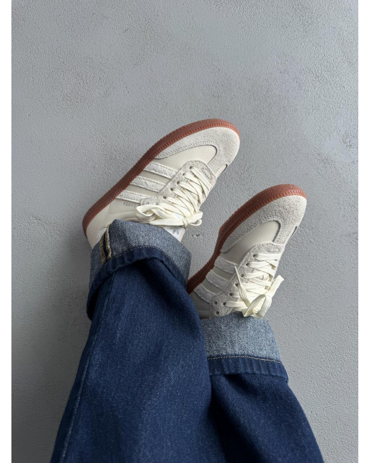 Adidas Samba OG x Naked Crystal White Adidas Samba OG x Naked Crystal White
