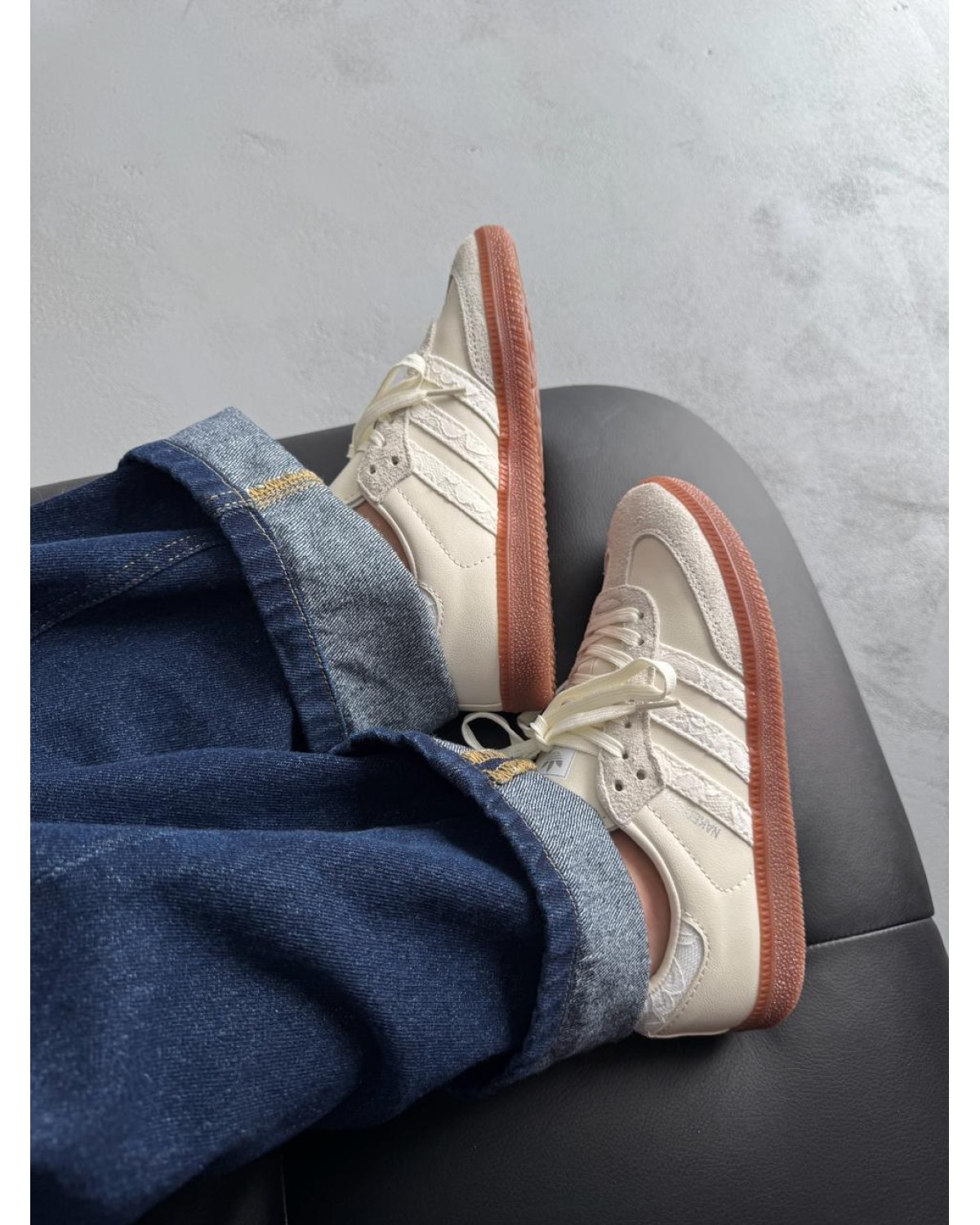 Adidas Samba OG x Naked Crystal White Adidas Samba OG x Naked Crystal White