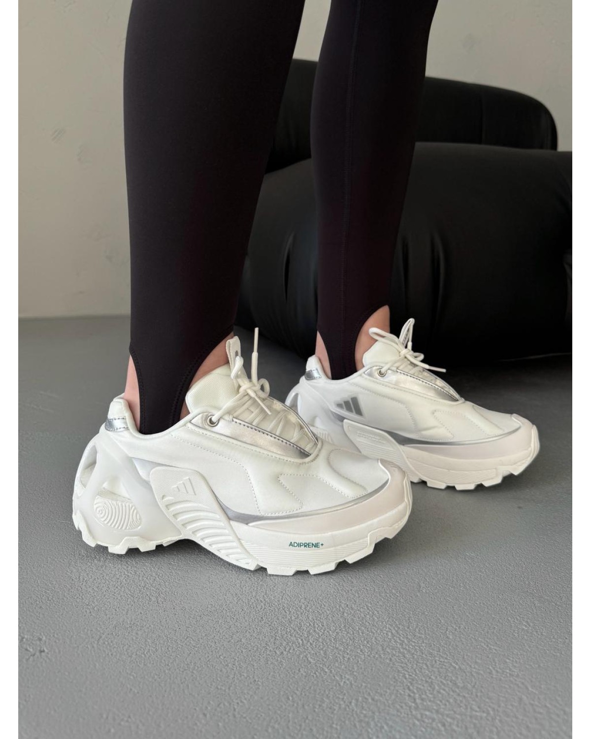 Adidas Edge Runner White/Silver Adidas Edge Runner White/Silver