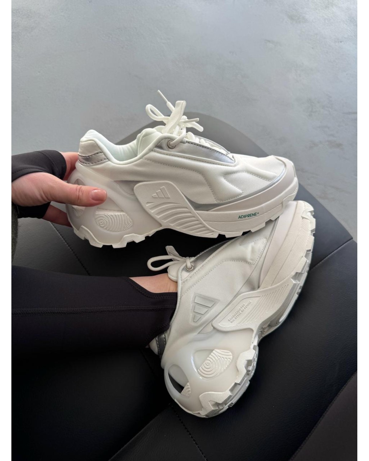 Adidas Edge Runner White/Silver Adidas Edge Runner White/Silver