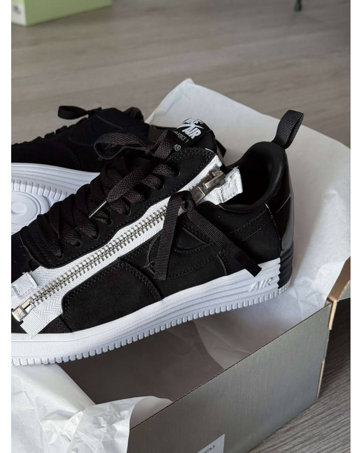 Nike Lunar Force 1 Low Acronym Black White Nike Lunar Force 1 Low Acronym Black White