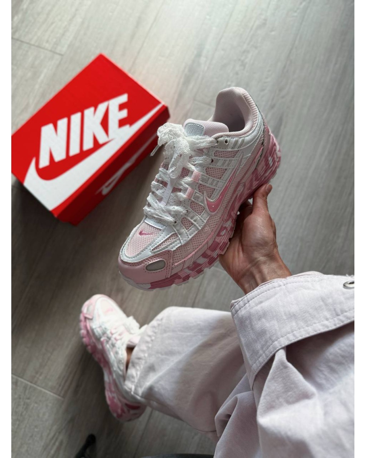 Nike P-6000 Custom Pink