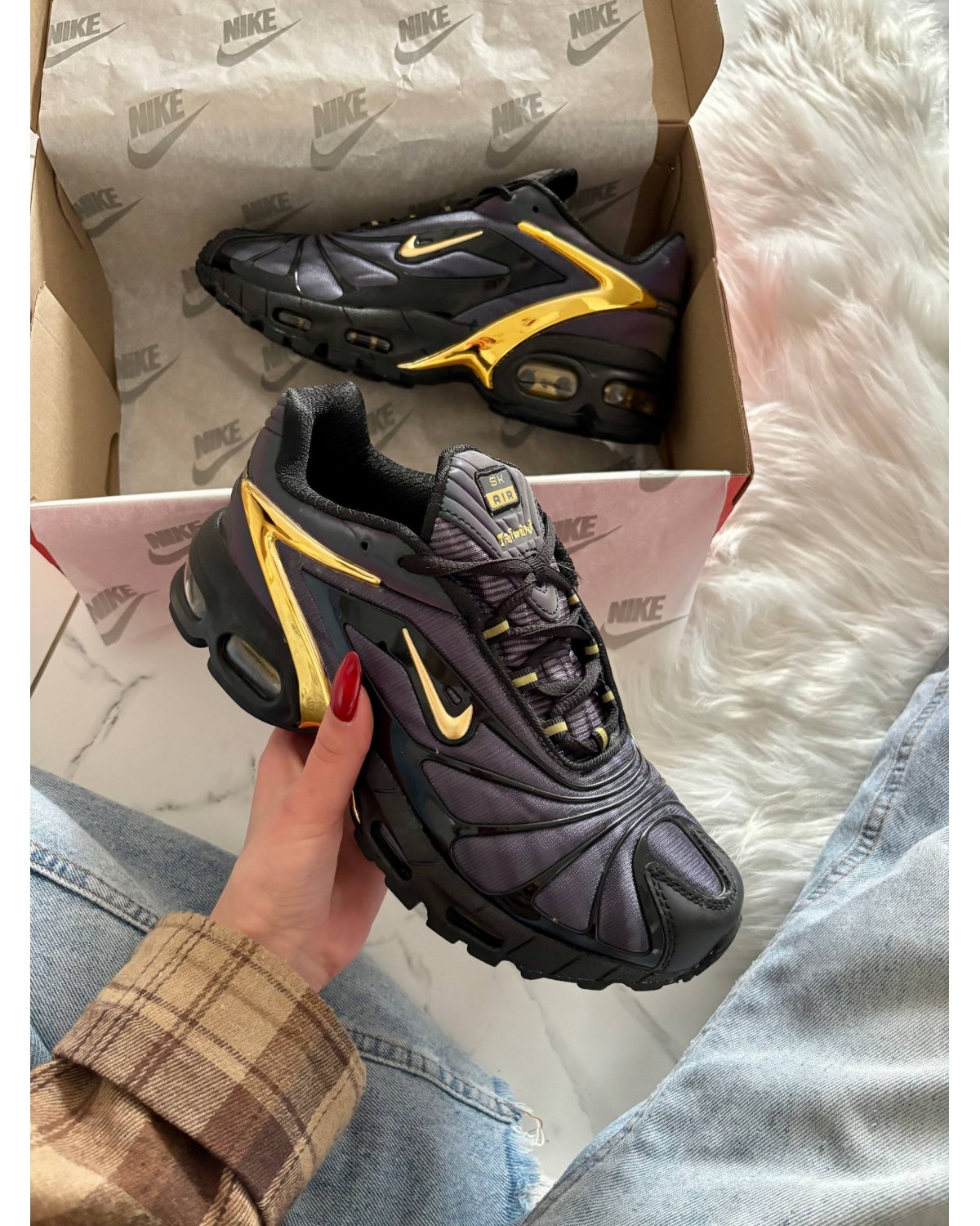 Nike Air Max Skepta Tailwind Black Gold