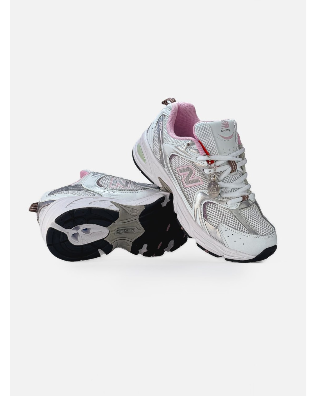 New Balance 530 White/Silver/Pink New Balance 530 White/Silver/Pink