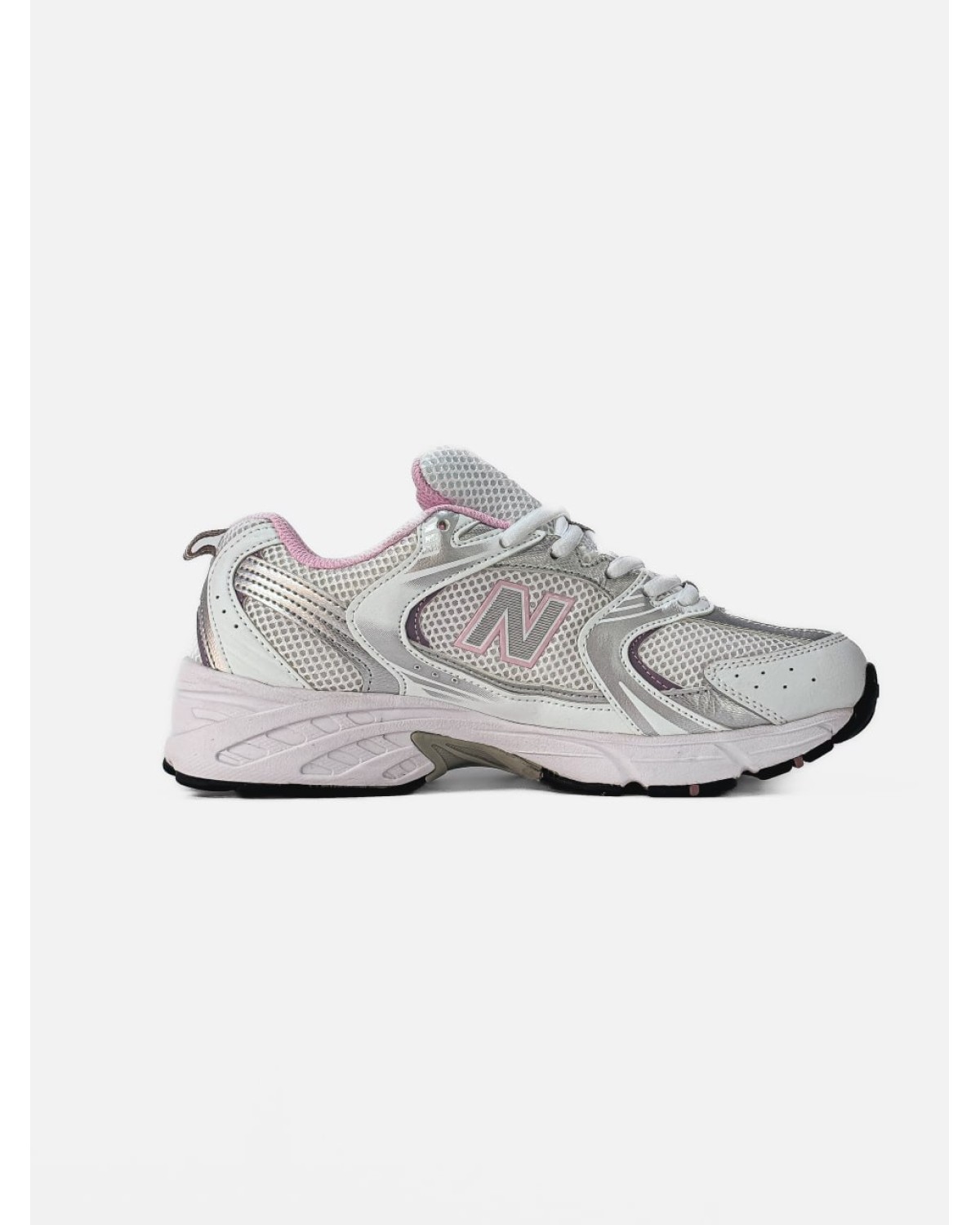 New Balance 530 White/Silver/Pink New Balance 530 White/Silver/Pink