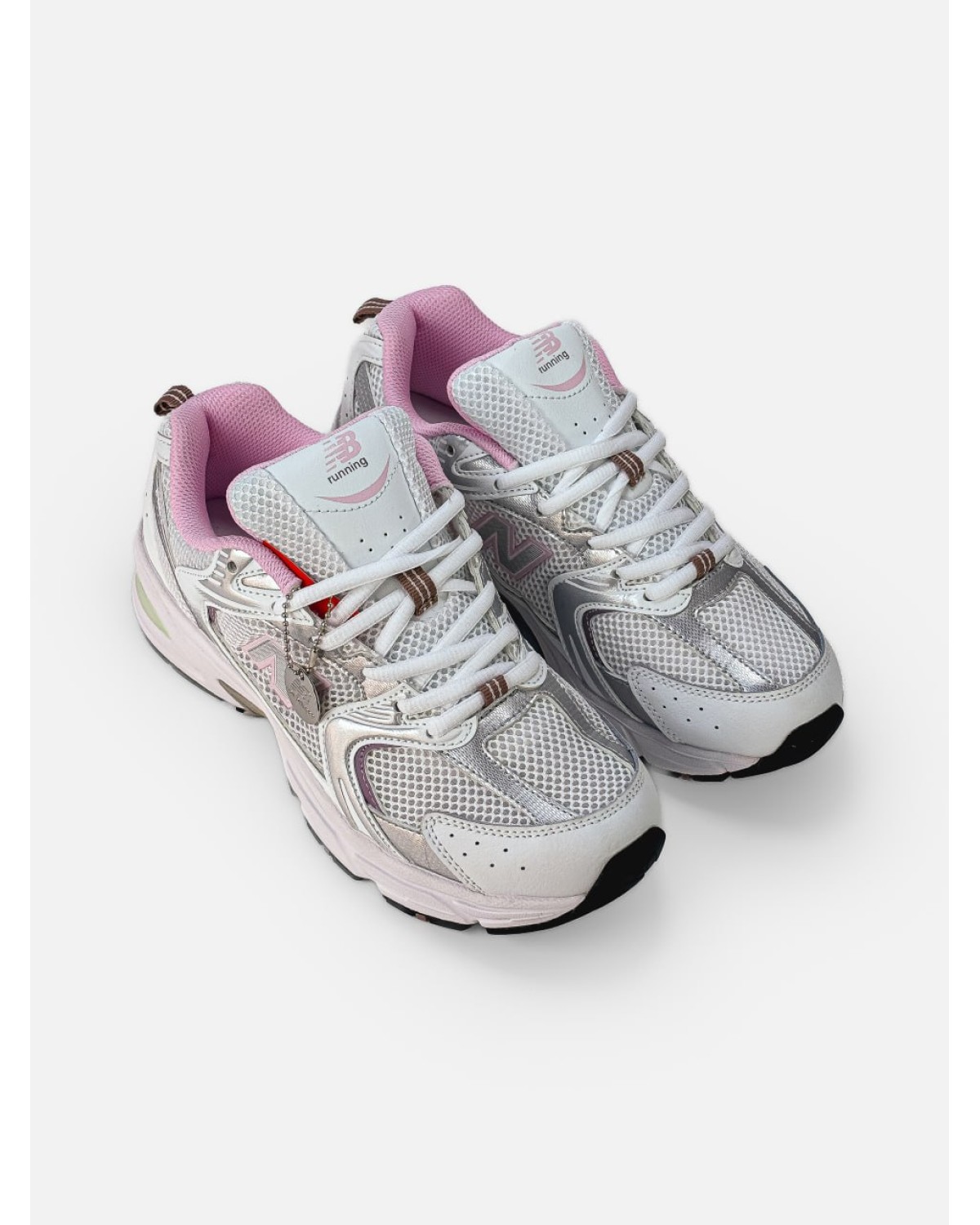 New Balance 530 White/Silver/Pink New Balance 530 White/Silver/Pink