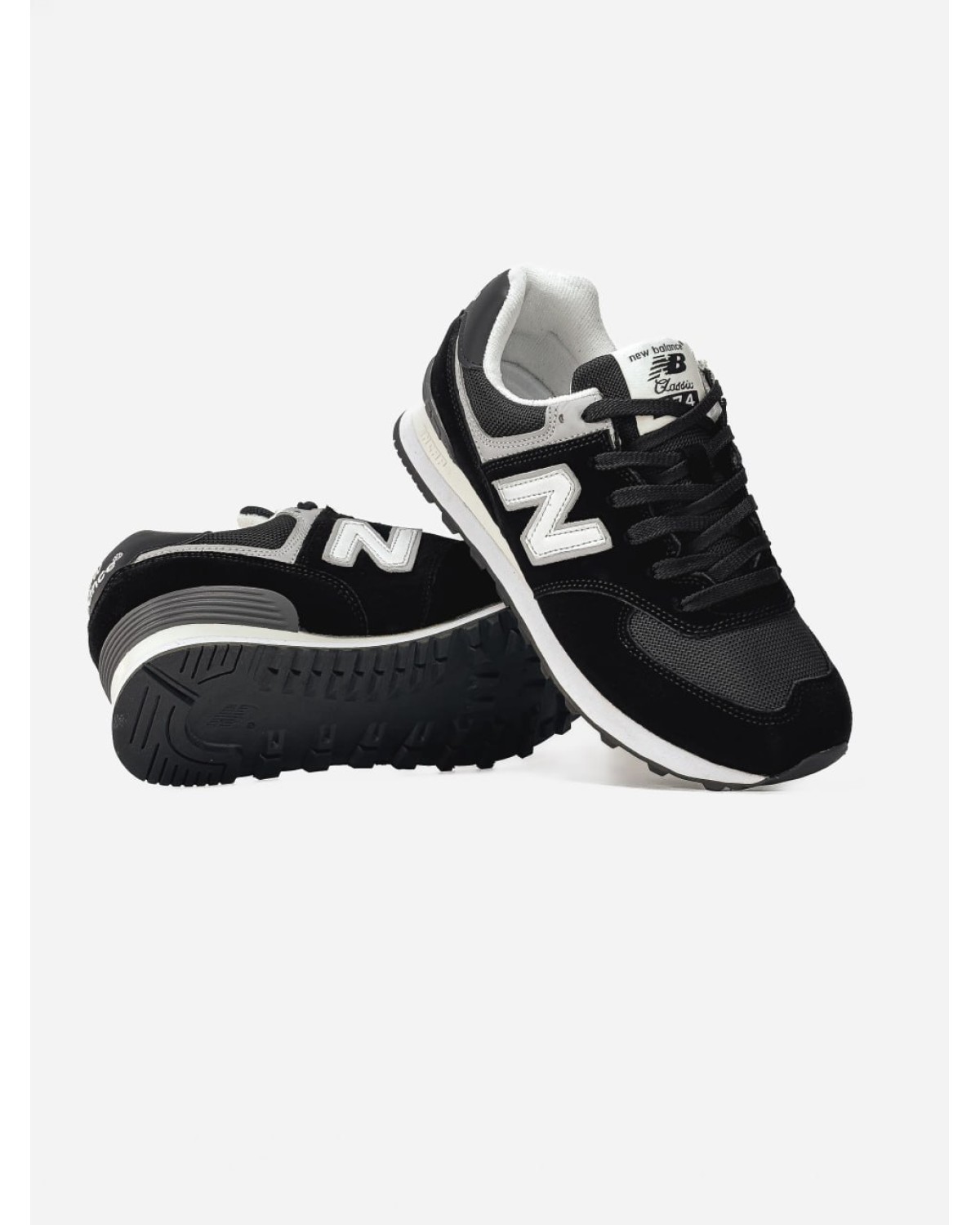 New Balance 574 Black/White/Dark Grey New Balance 574 Black/White/Dark Grey