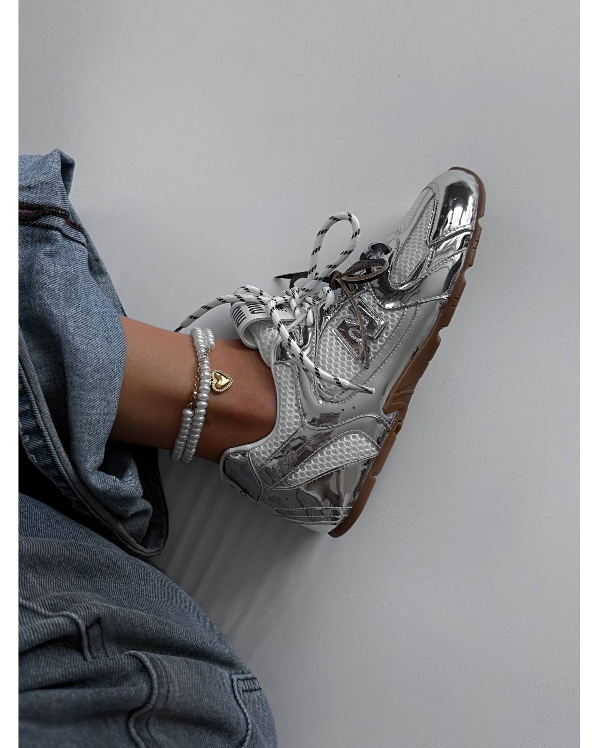 Miu Miu x New Balance Silver Vintage Miu Miu x New Balance Silver Vintage