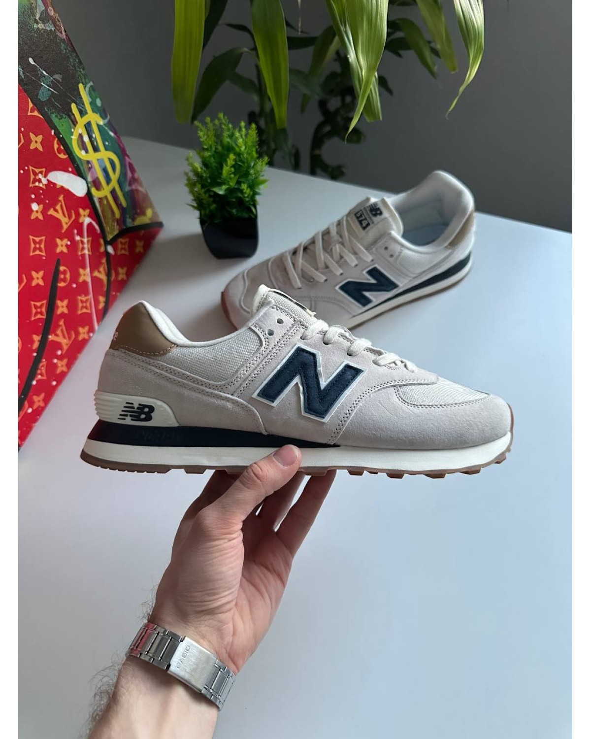 New Balance 574 Beige