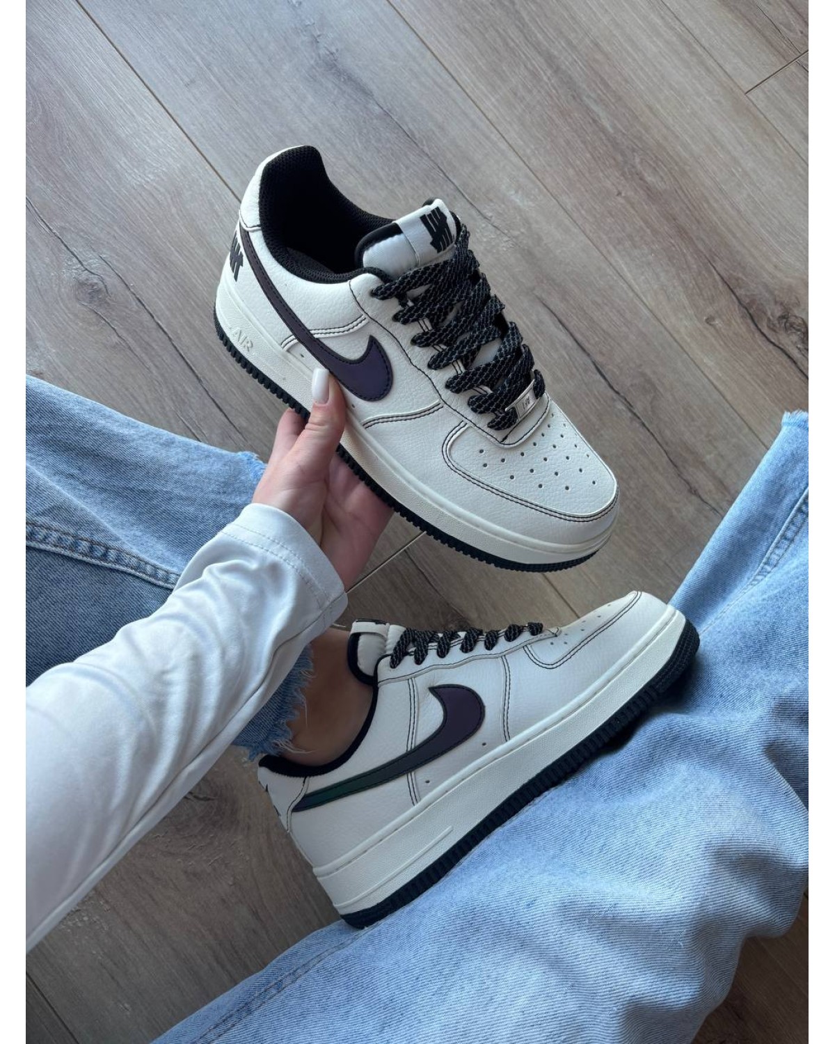 Nike Air Force 1 Low x Undefeated Beige Gradient