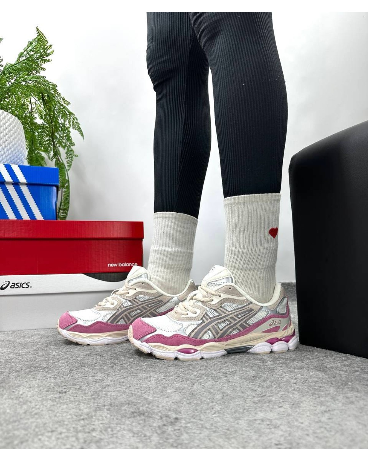 Asics Gel Nyc Cream Mineral Beige Pink