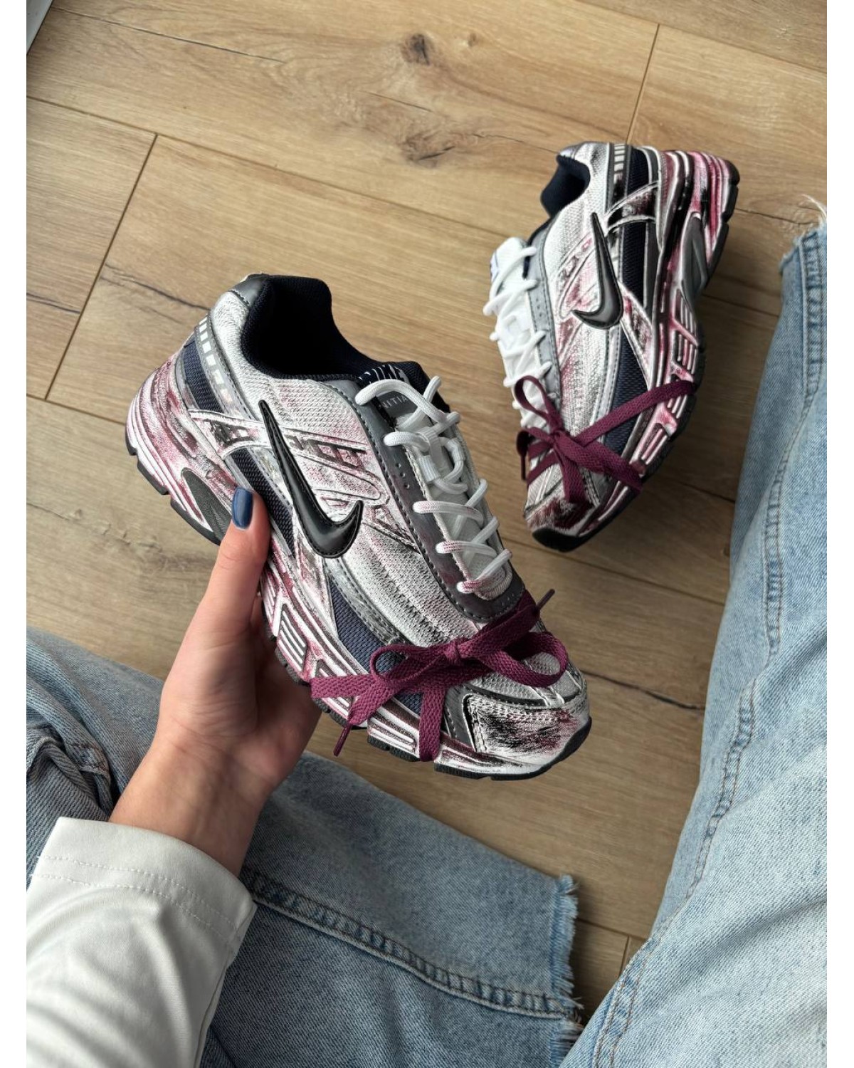 Nike Initiator Custom Grey Red