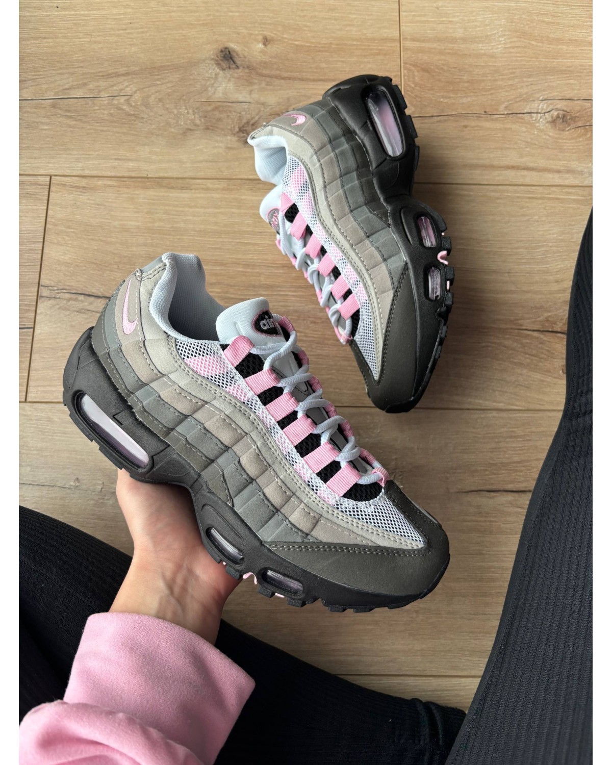 Nike Air Max 95 Grey Pink Foam