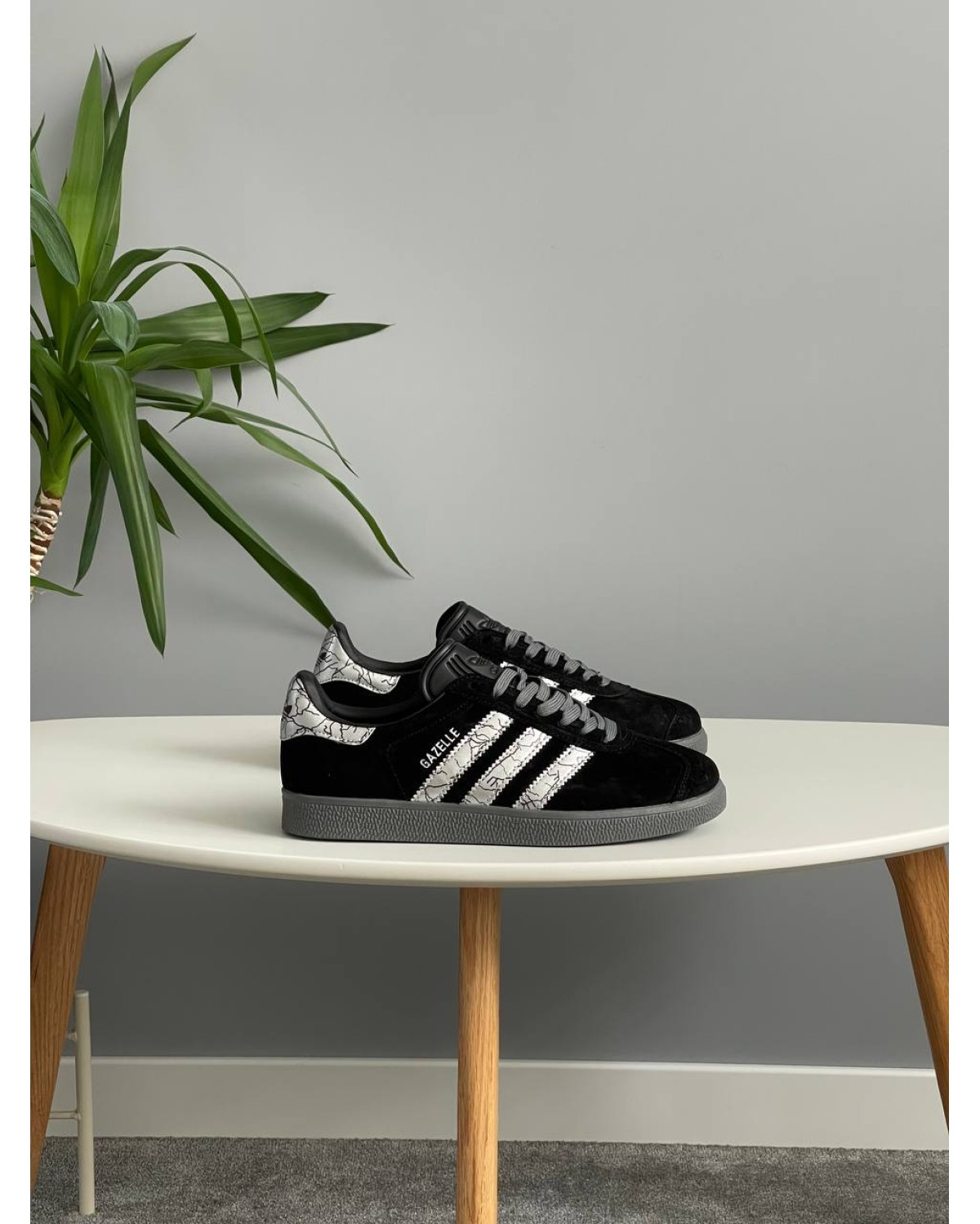 Adidas Gazelle Black Silver