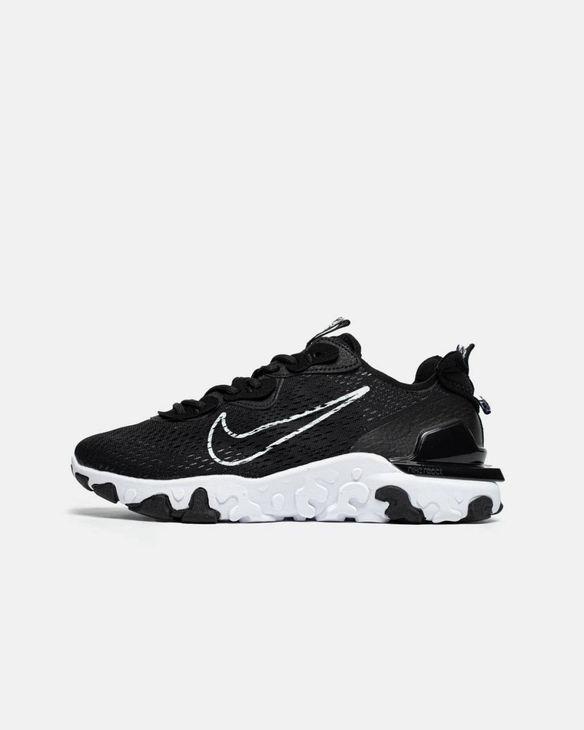 Nike React Black White