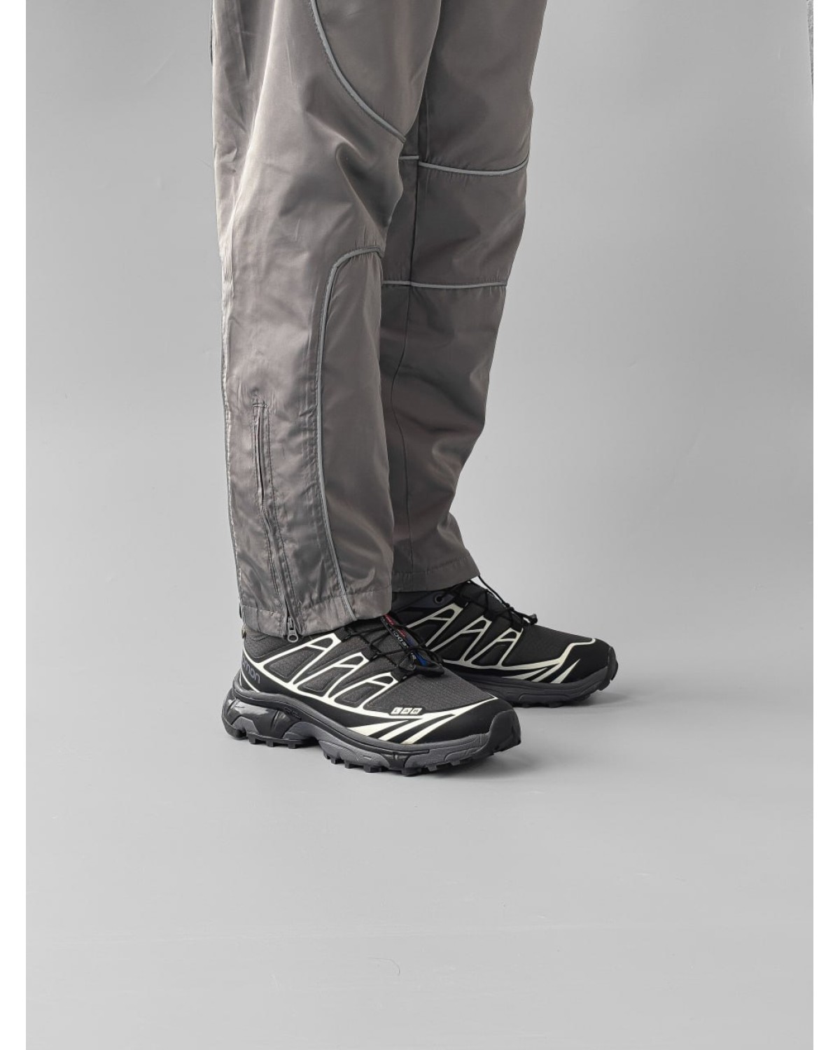 Salomon XT-4 Gray/White Fur