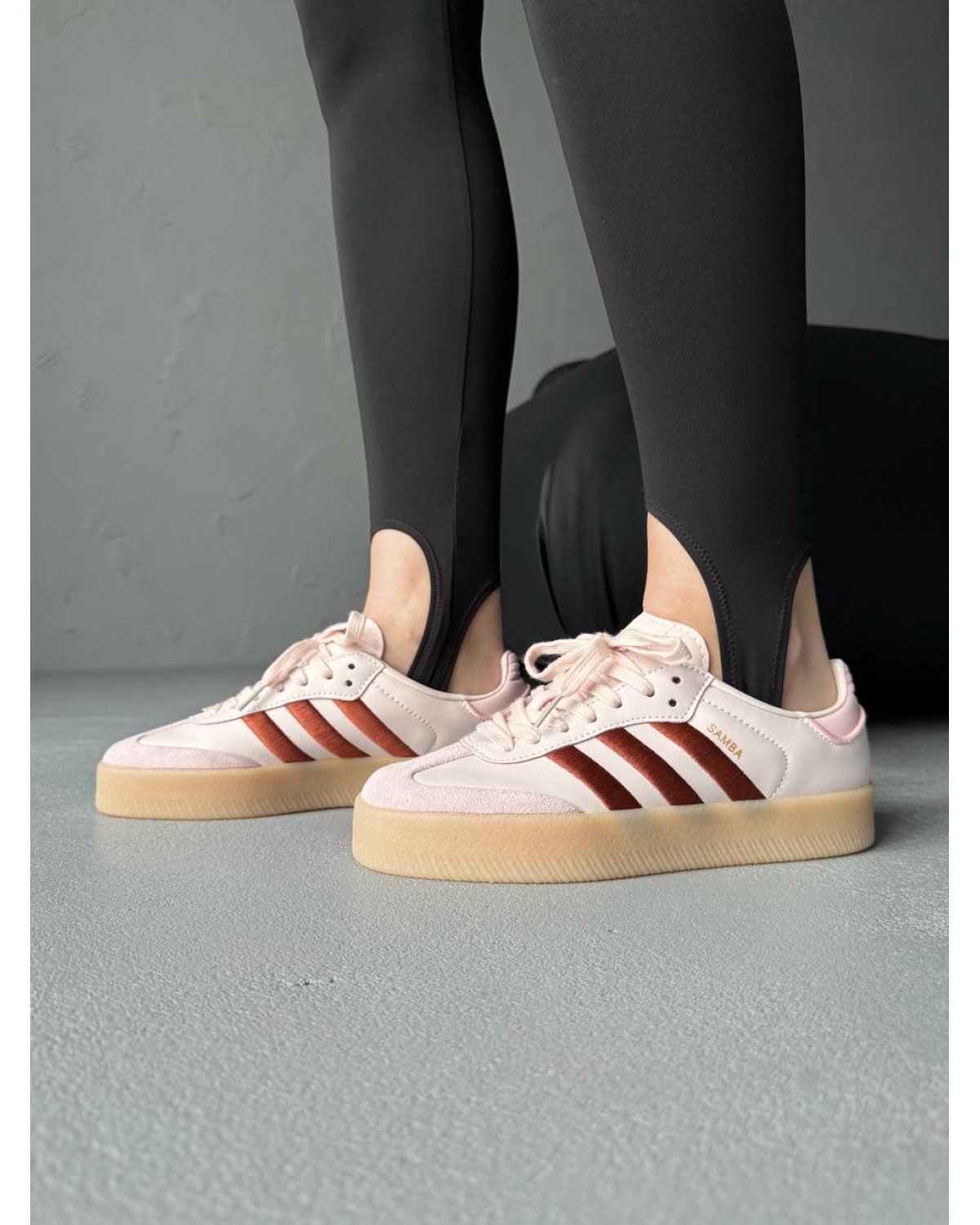 Adidas Samba Platform Pink/Bordo