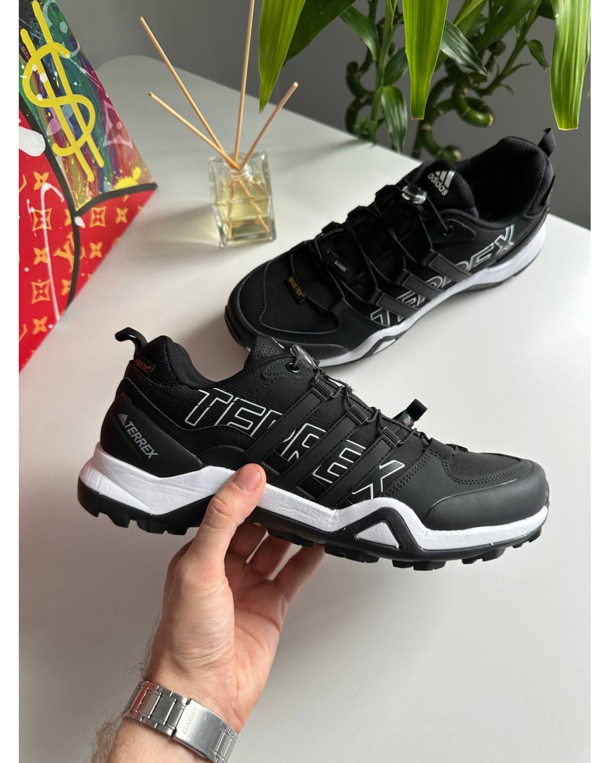 Adidas Terrex Black White Thermo