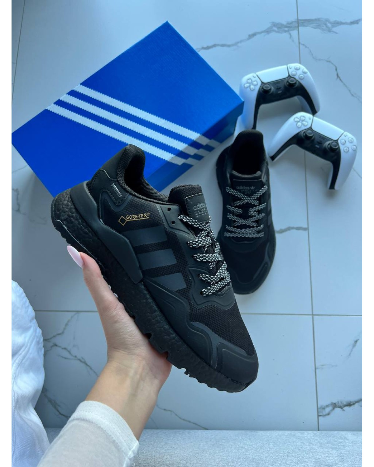 Adidas Nite Jogger Triple Black GORE-TEX