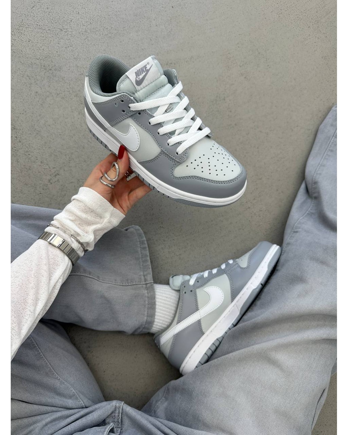 Nike Dunk Low Two-Toned Grey