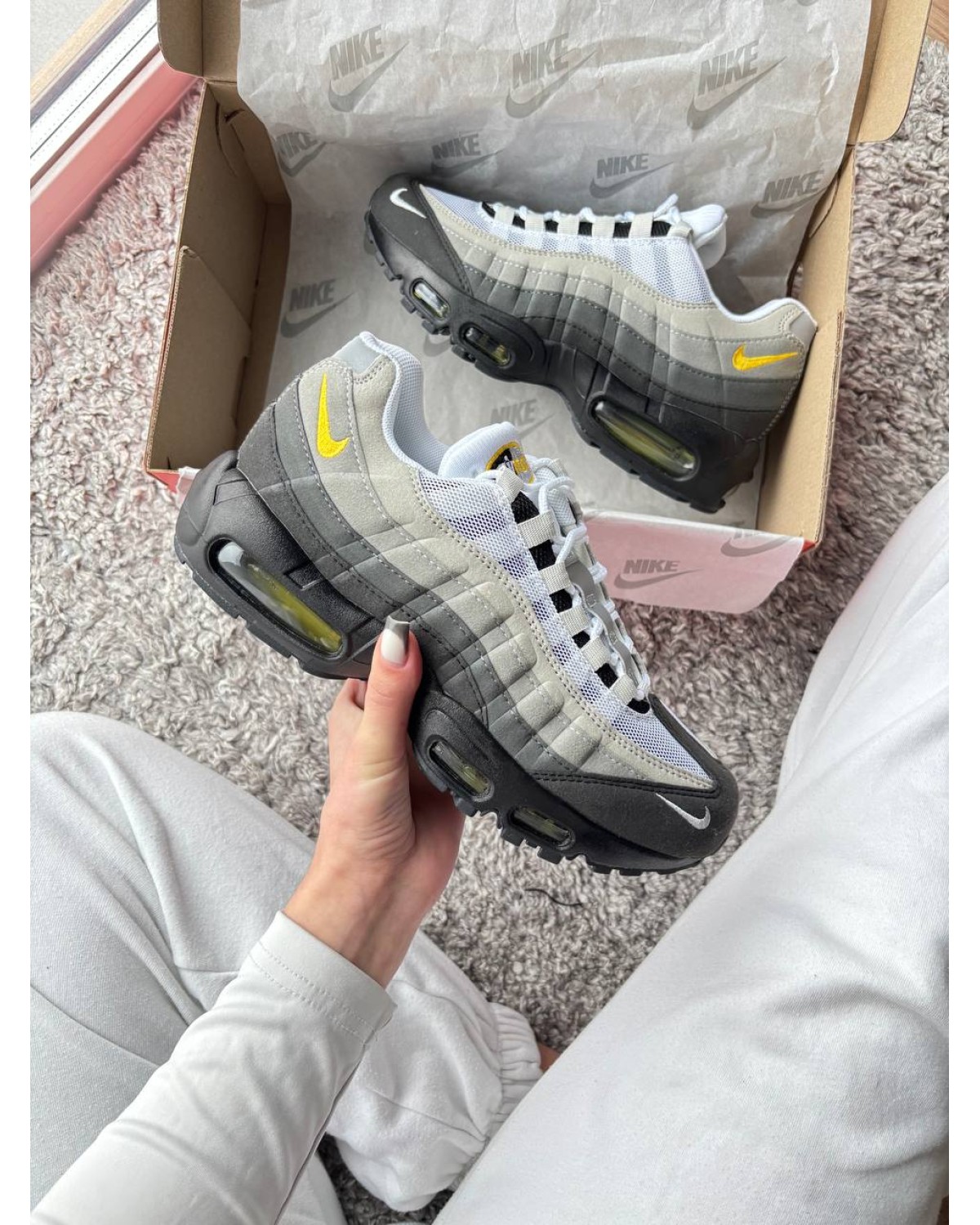 Nike Air Max 95 OG Grey White Yellow