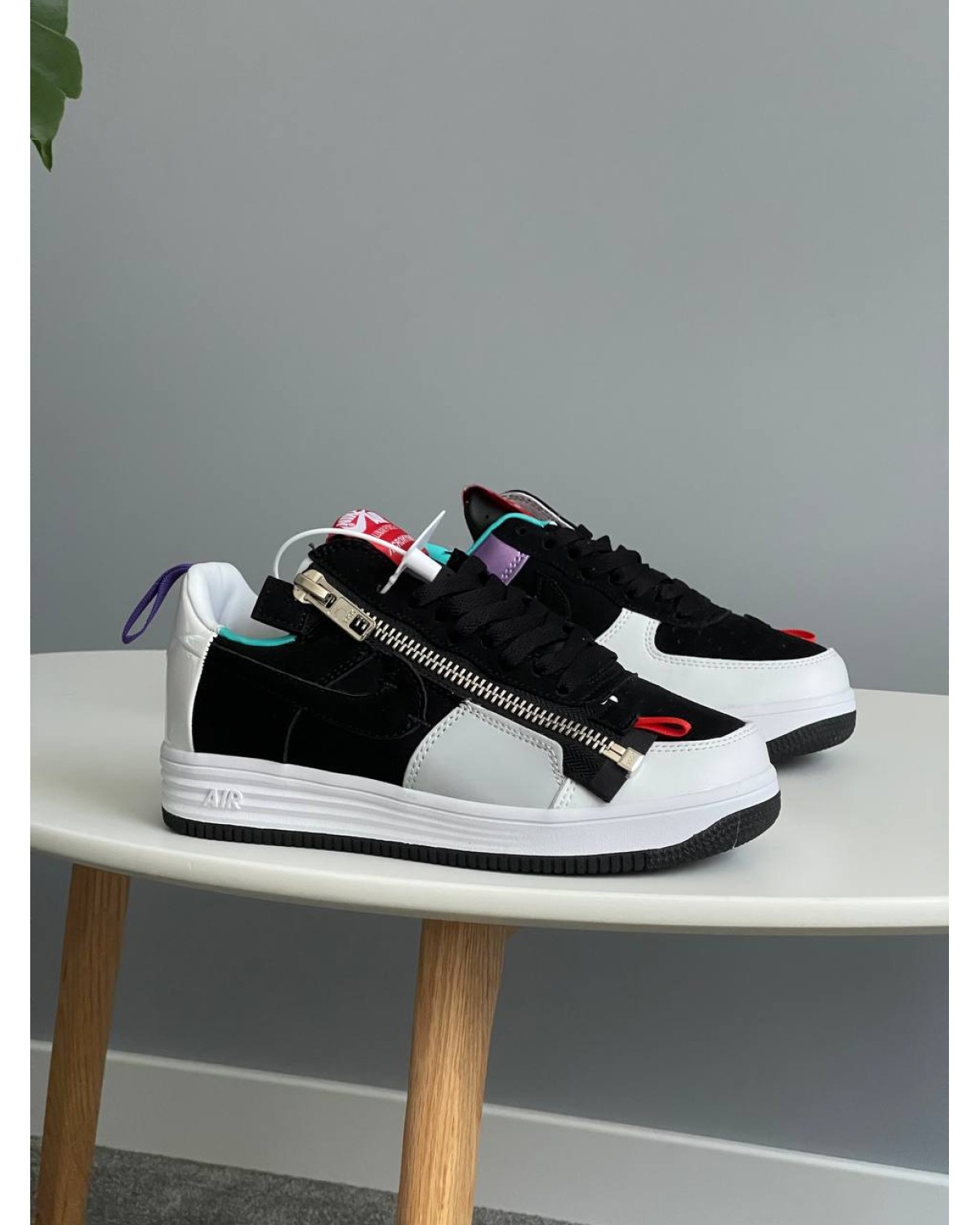 Nike Lunar Force 1 SP Acronym Black White Purple