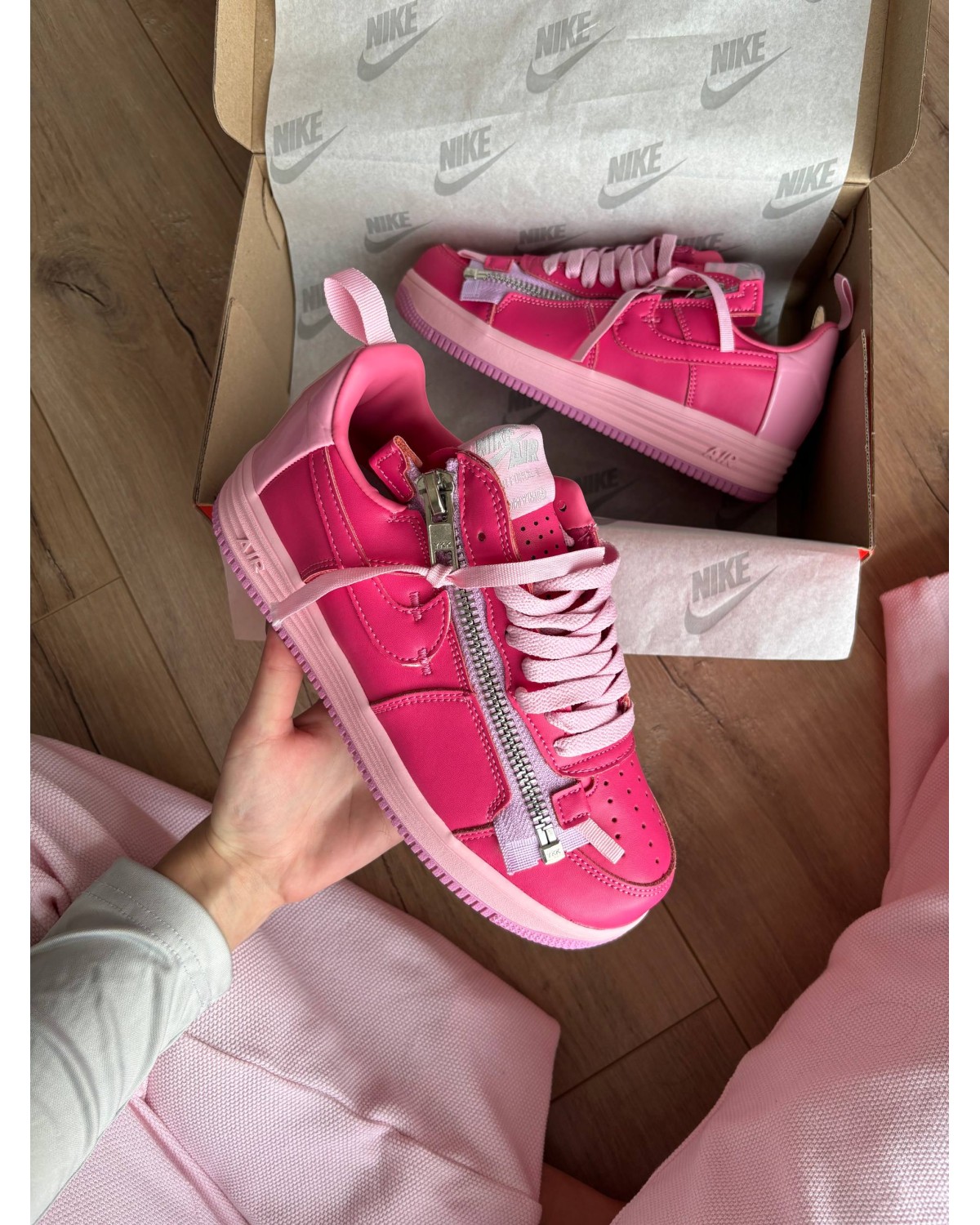 Nike Lunar Force 1 Low Acronym Pink