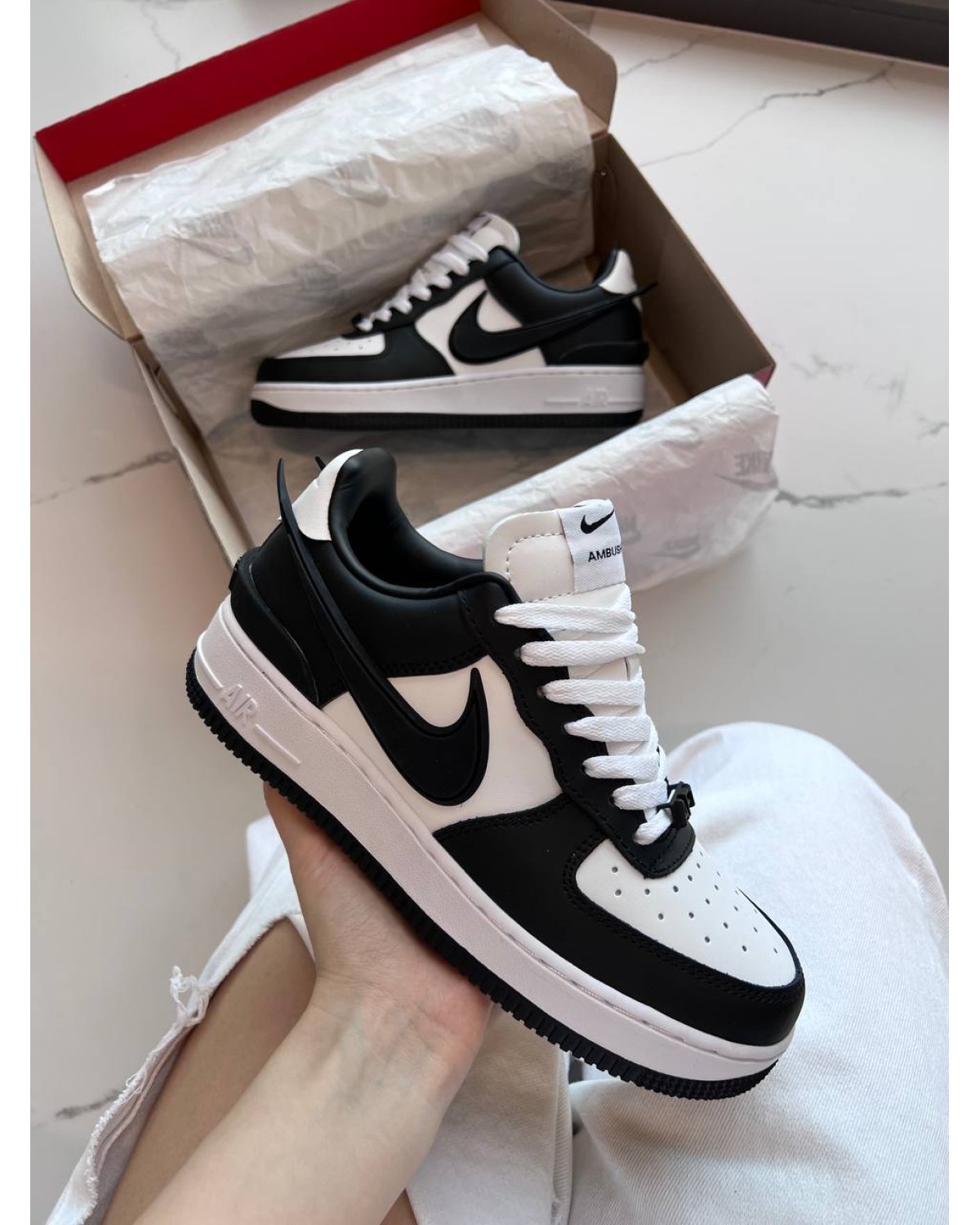 Nike Air Force 1 Low x Ambush Black White