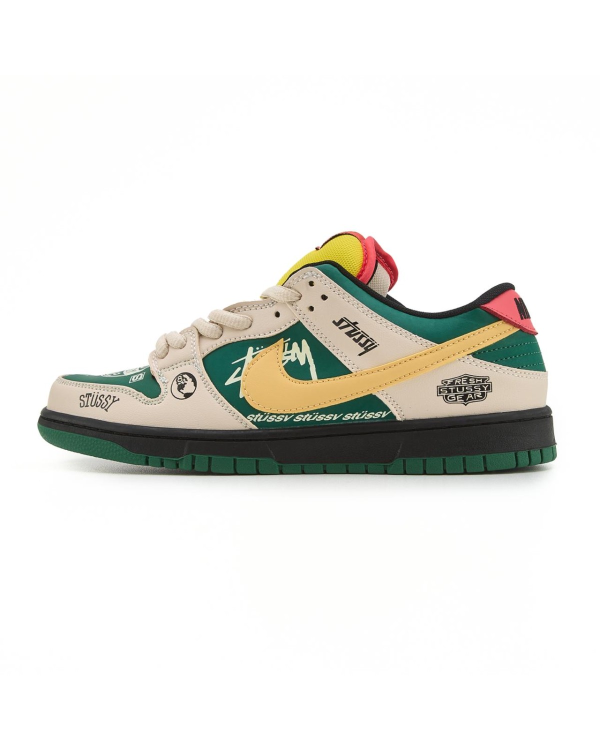 Nike SB Dunk Low x Stussy Racer Custom