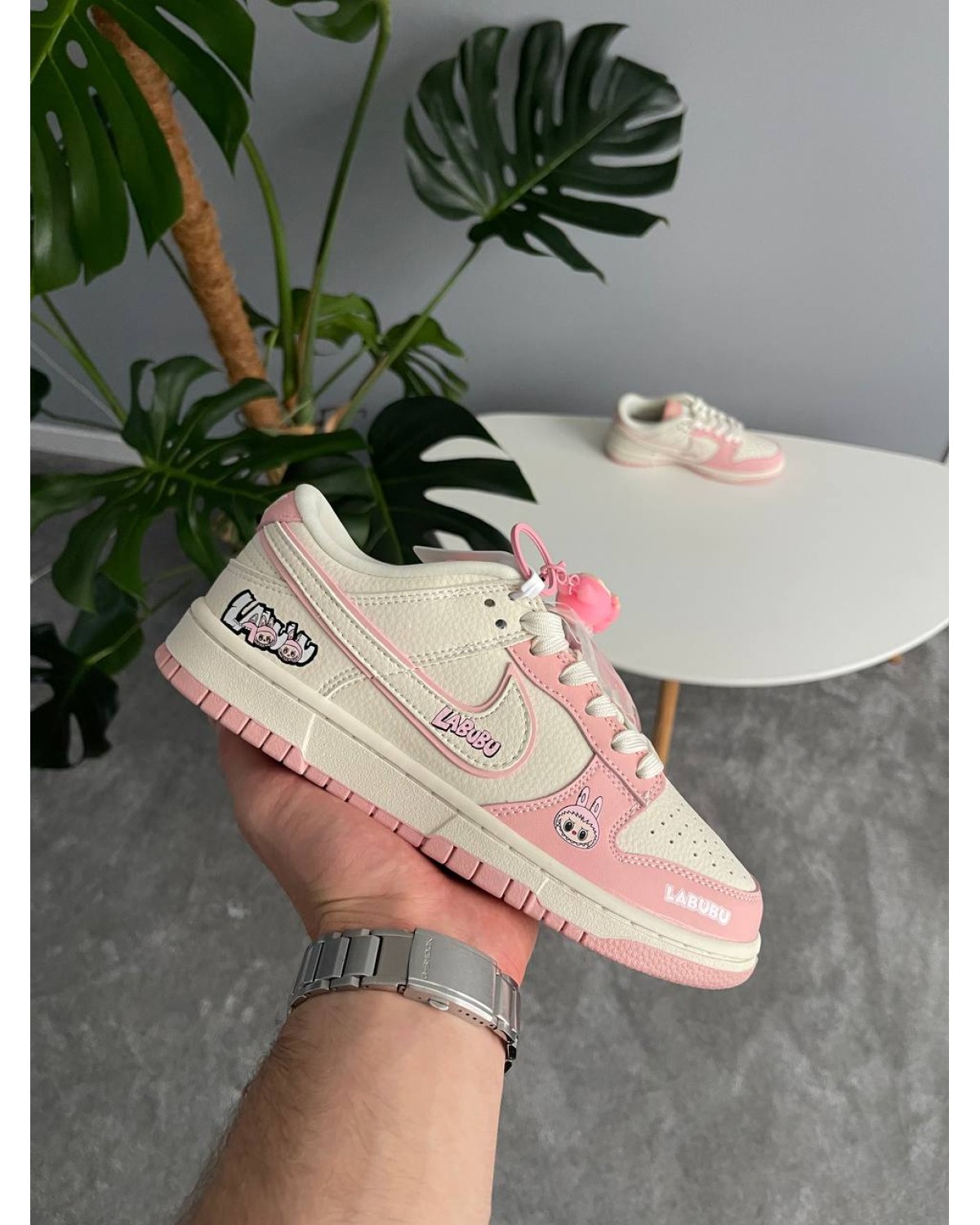 Labubu x Nike SB Dunk Low Pink